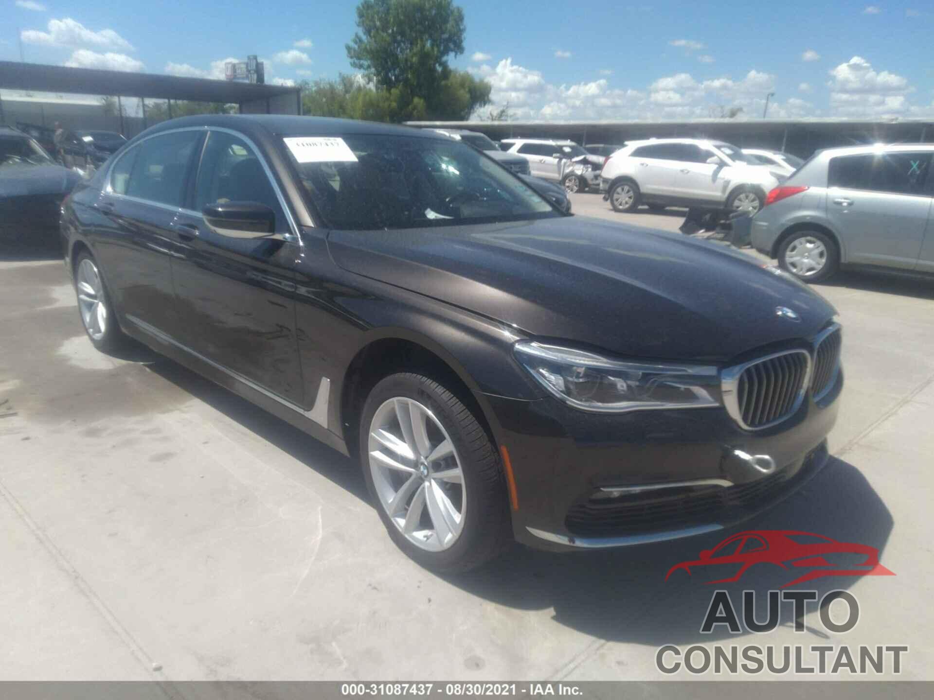 BMW 7 SERIES 2016 - WBA7F2C55GG420402