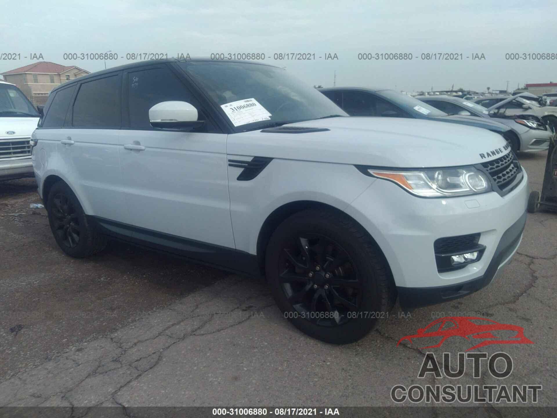LAND ROVER RANGE ROVER SPORT 2016 - SALWR2PF9GA112752