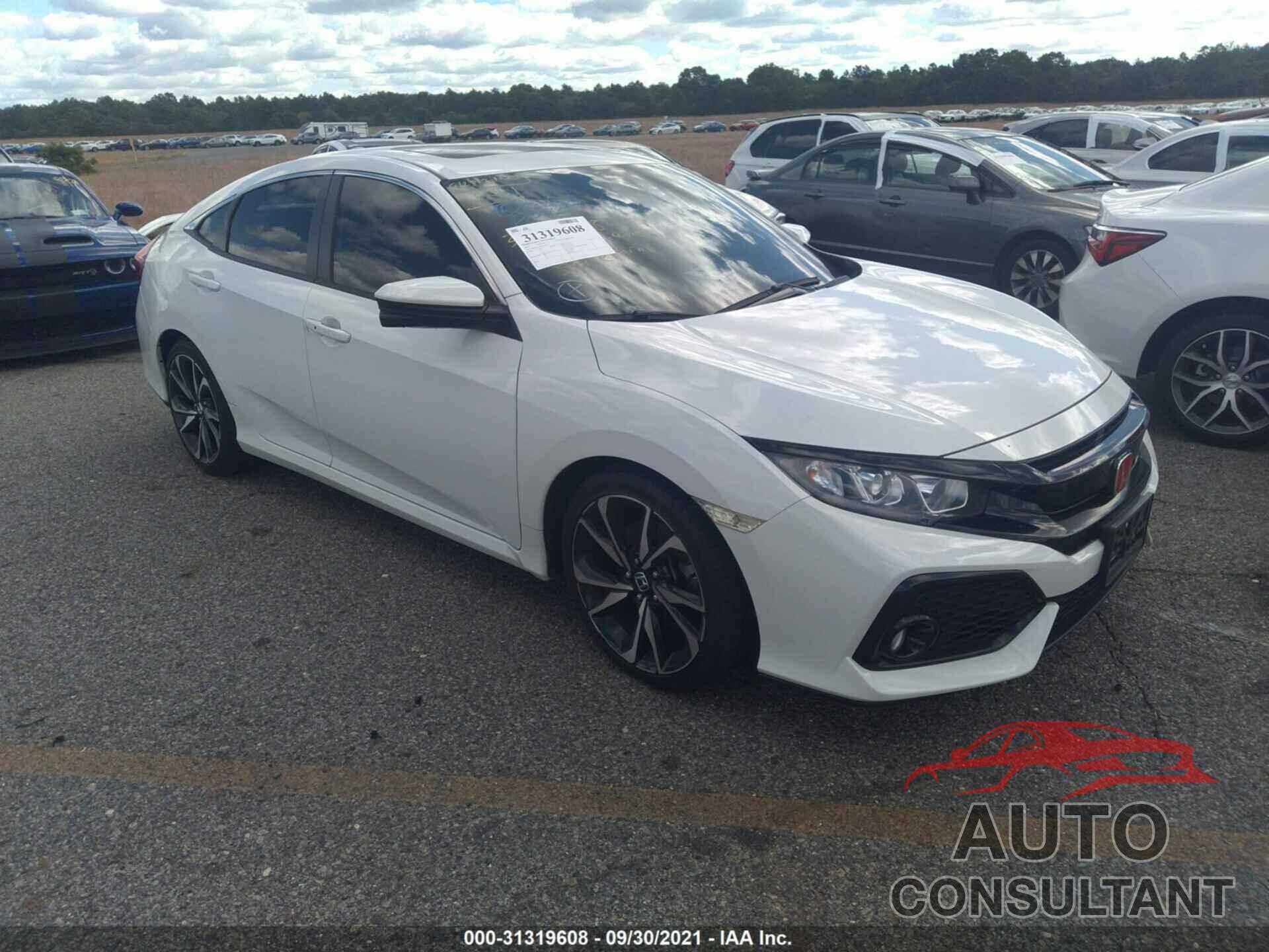 HONDA CIVIC SI SEDAN 2019 - 2HGFC1E57KH700397