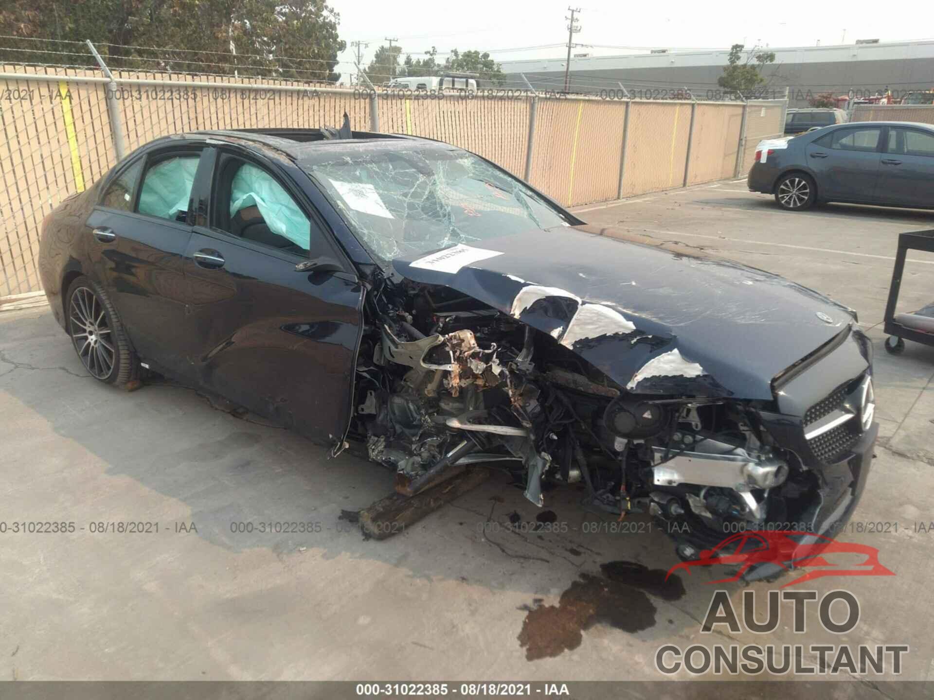 MERCEDES-BENZ C-CLASS 2021 - W1KWF8DB1MR604389
