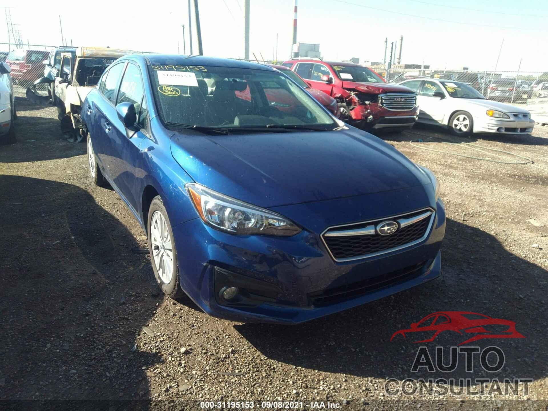 SUBARU IMPREZA 2017 - 4S3GKAD68H3602197
