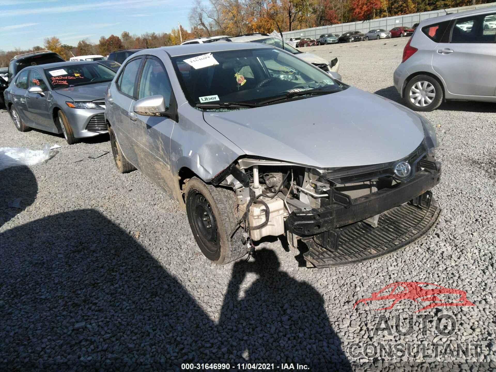 TOYOTA COROLLA 2016 - 2T1BURHE3GC729806