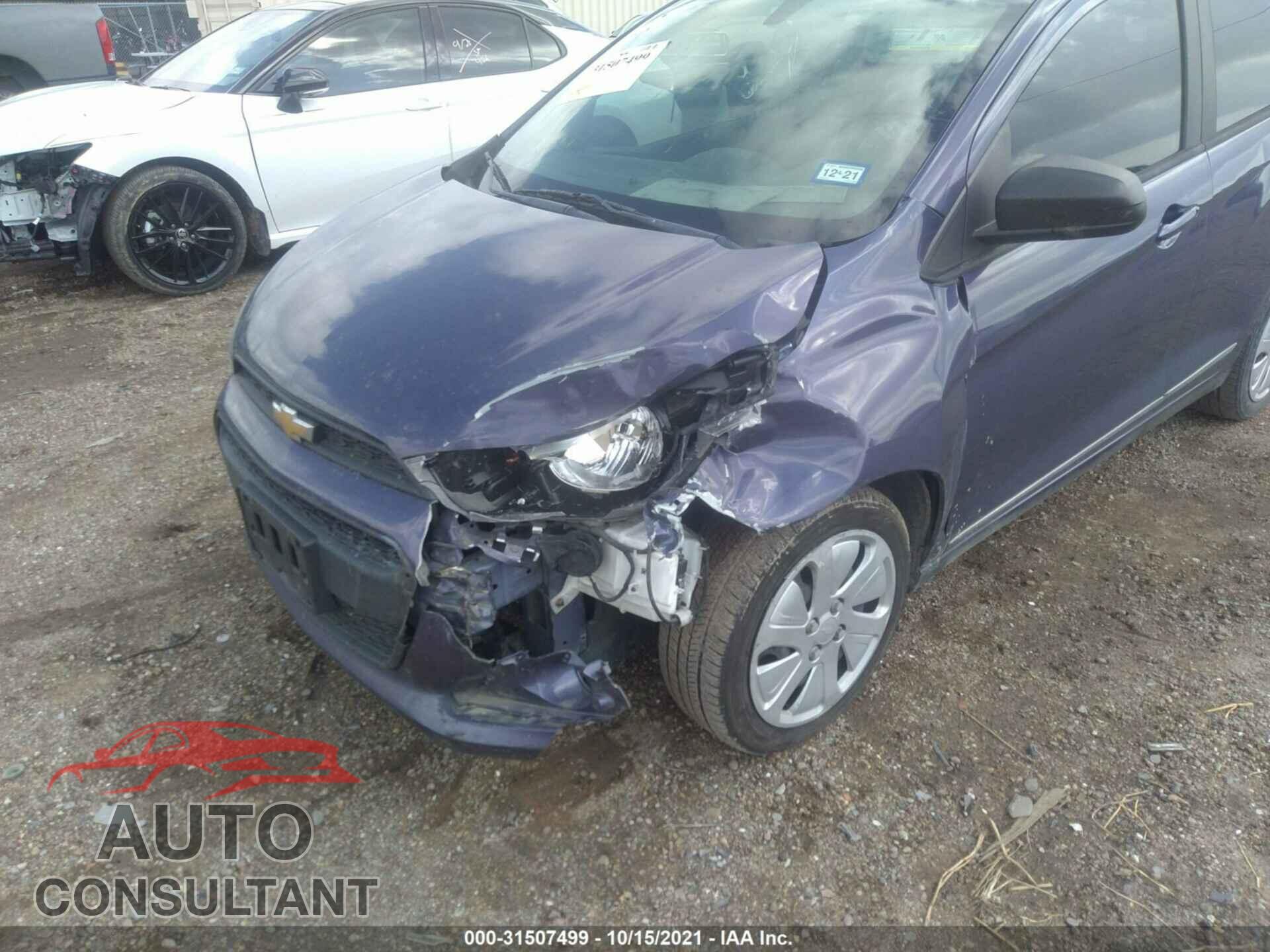 CHEVROLET SPARK 2017 - KL8CB6SA4HC818558