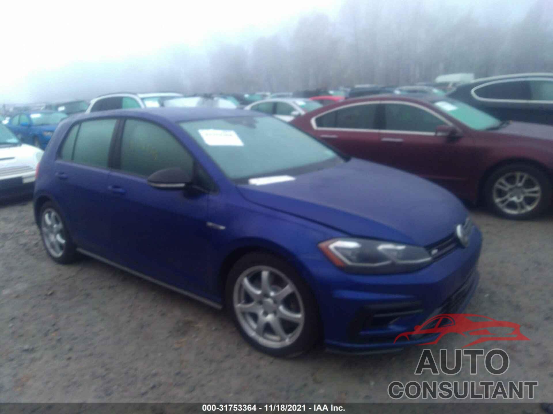 VOLKSWAGEN GOLF R 2018 - WVWVF7AU2JW208149