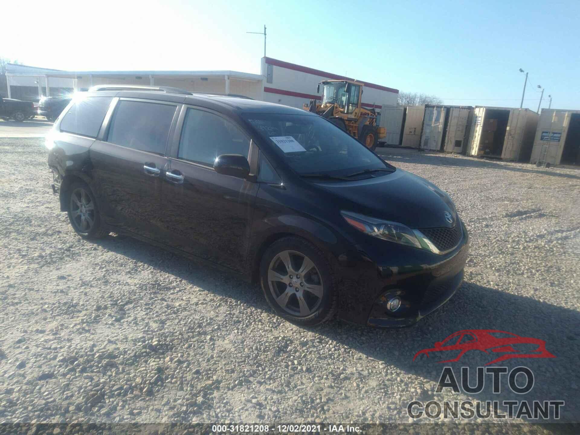 TOYOTA SIENNA 2017 - 5TDXZ3DC2HS807266