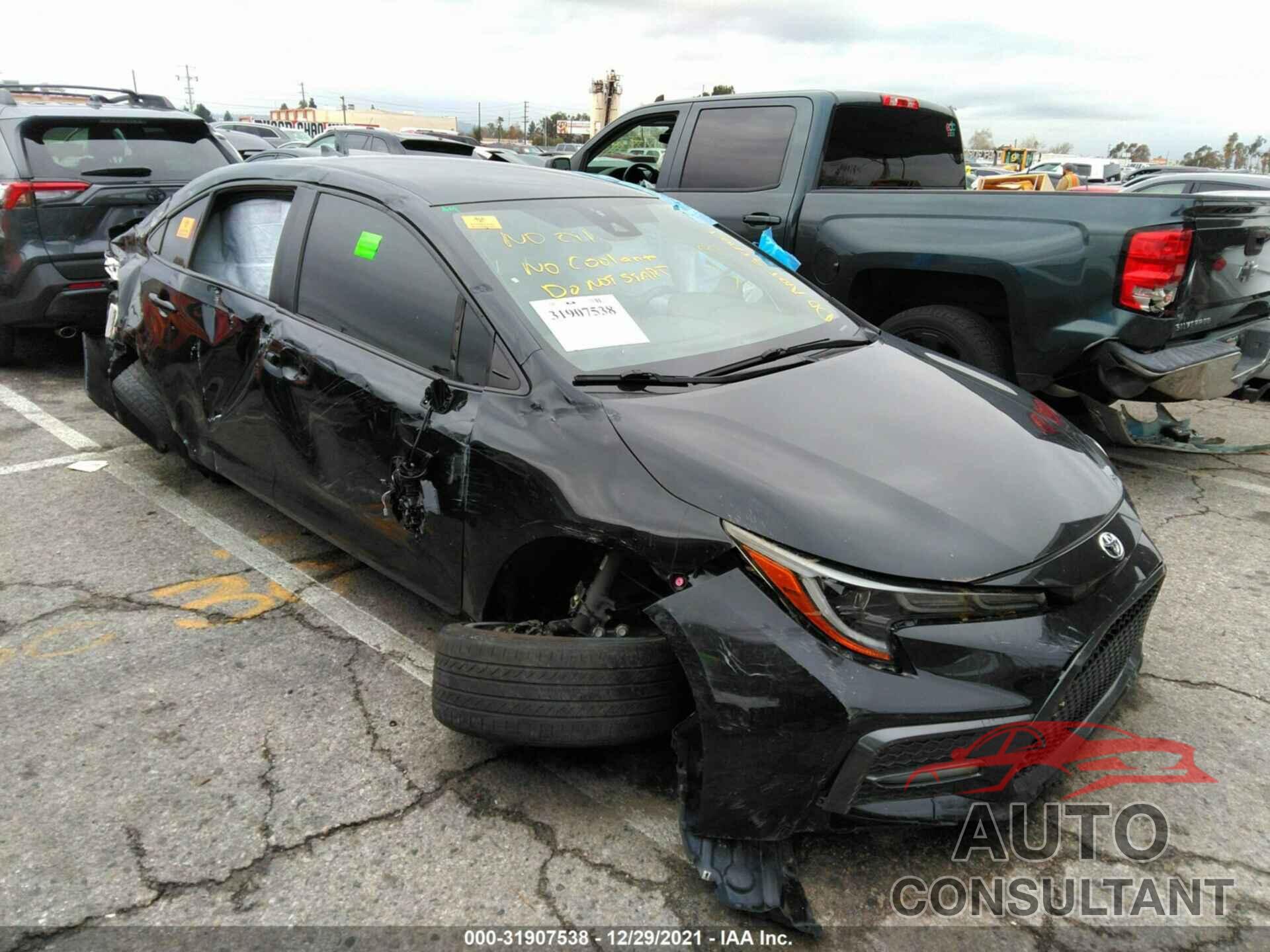 TOYOTA COROLLA 2020 - JTDS4RCEXLJ040643