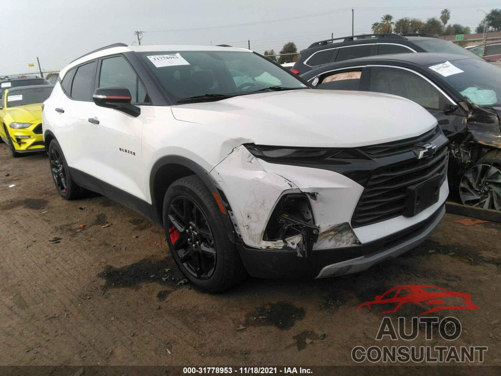 CHEVROLET BLAZER 2020 - 3GNKBCRS7LS614007