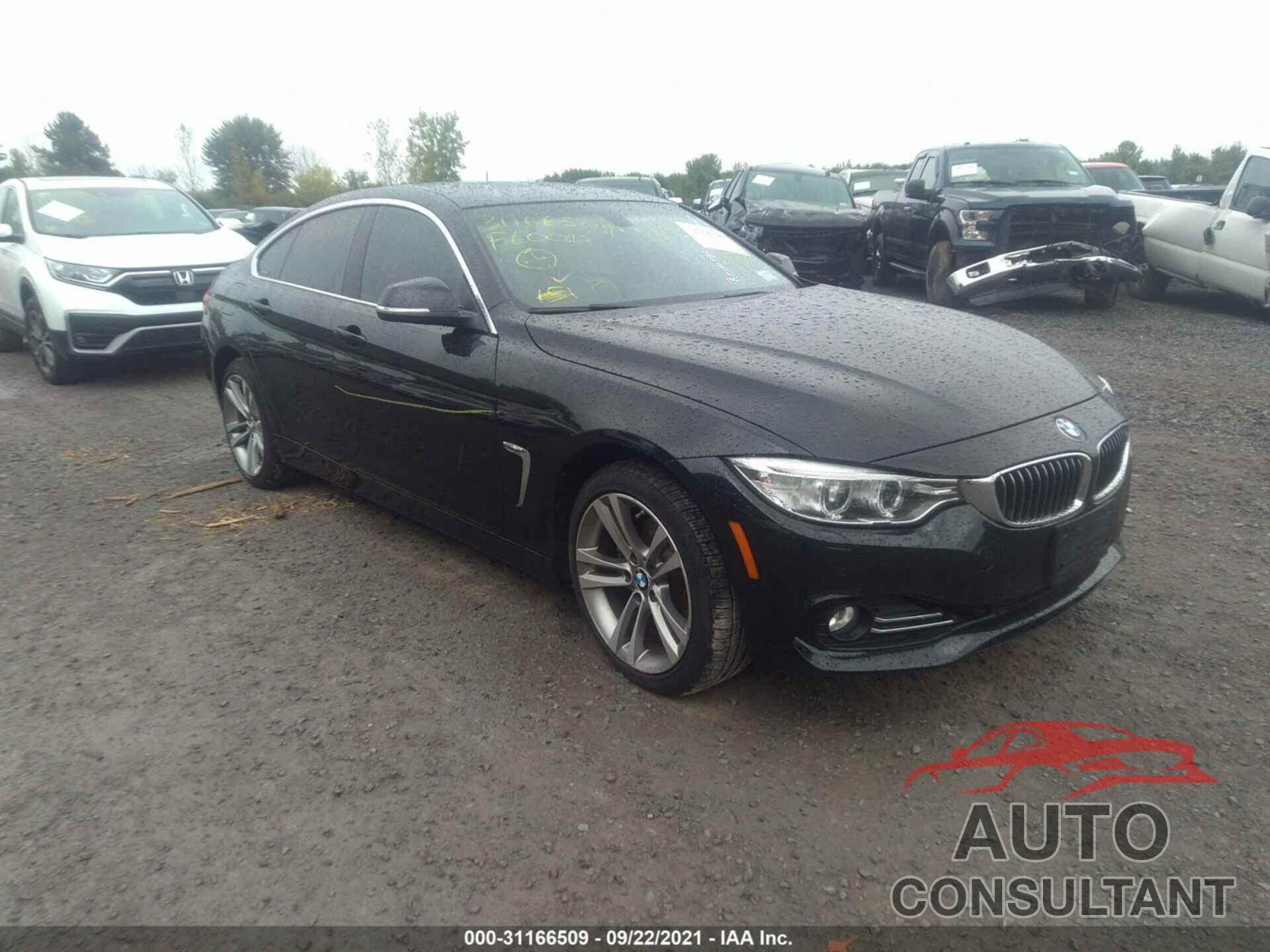 BMW 4 SERIES 2016 - WBA4C9C52GG140702