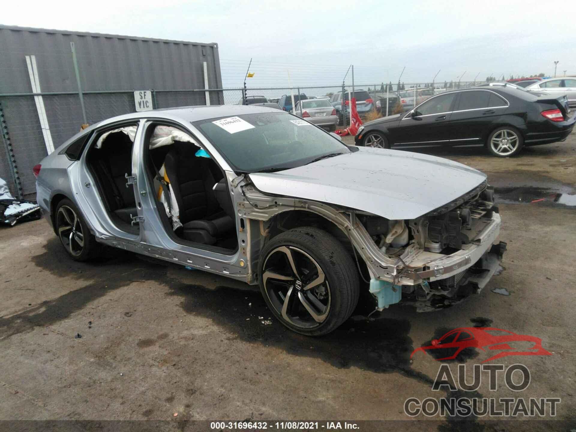 HONDA ACCORD SEDAN 2018 - 1HGCV1F39JA161689