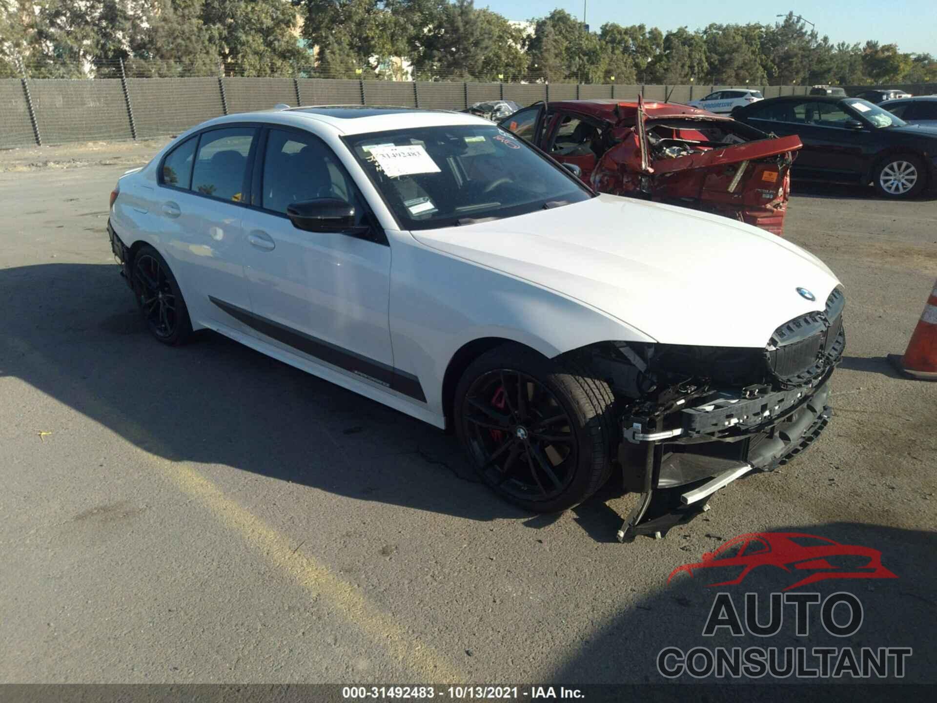 BMW 3 SERIES 2021 - 3MW5U7J01M8B53979