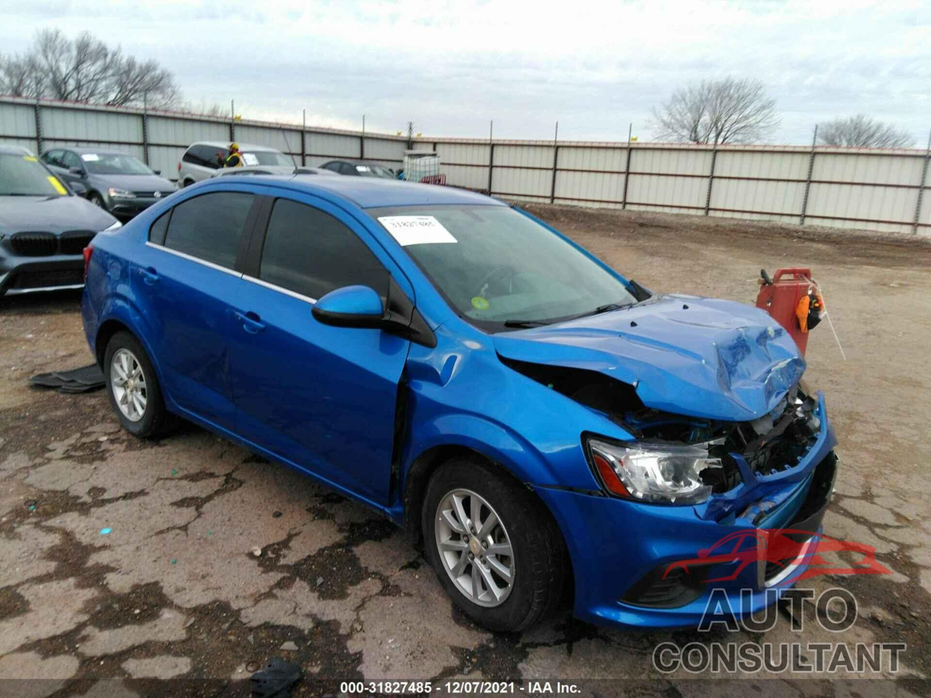 CHEVROLET SONIC 2017 - 1G1JD5SH3H4162548