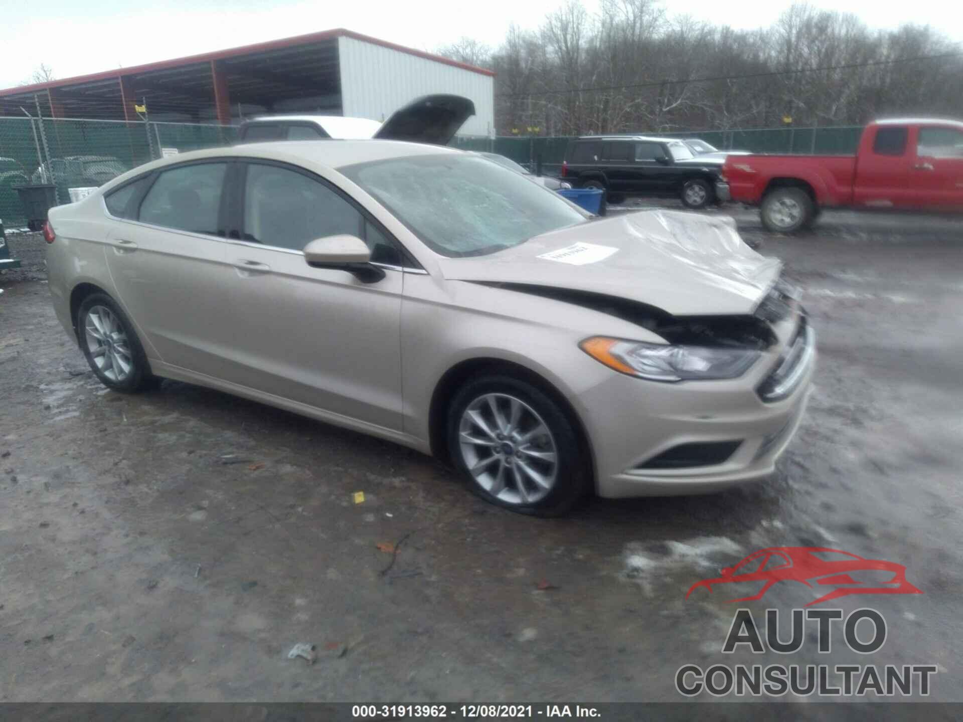 FORD FUSION 2017 - 3FA6P0H72HR378295