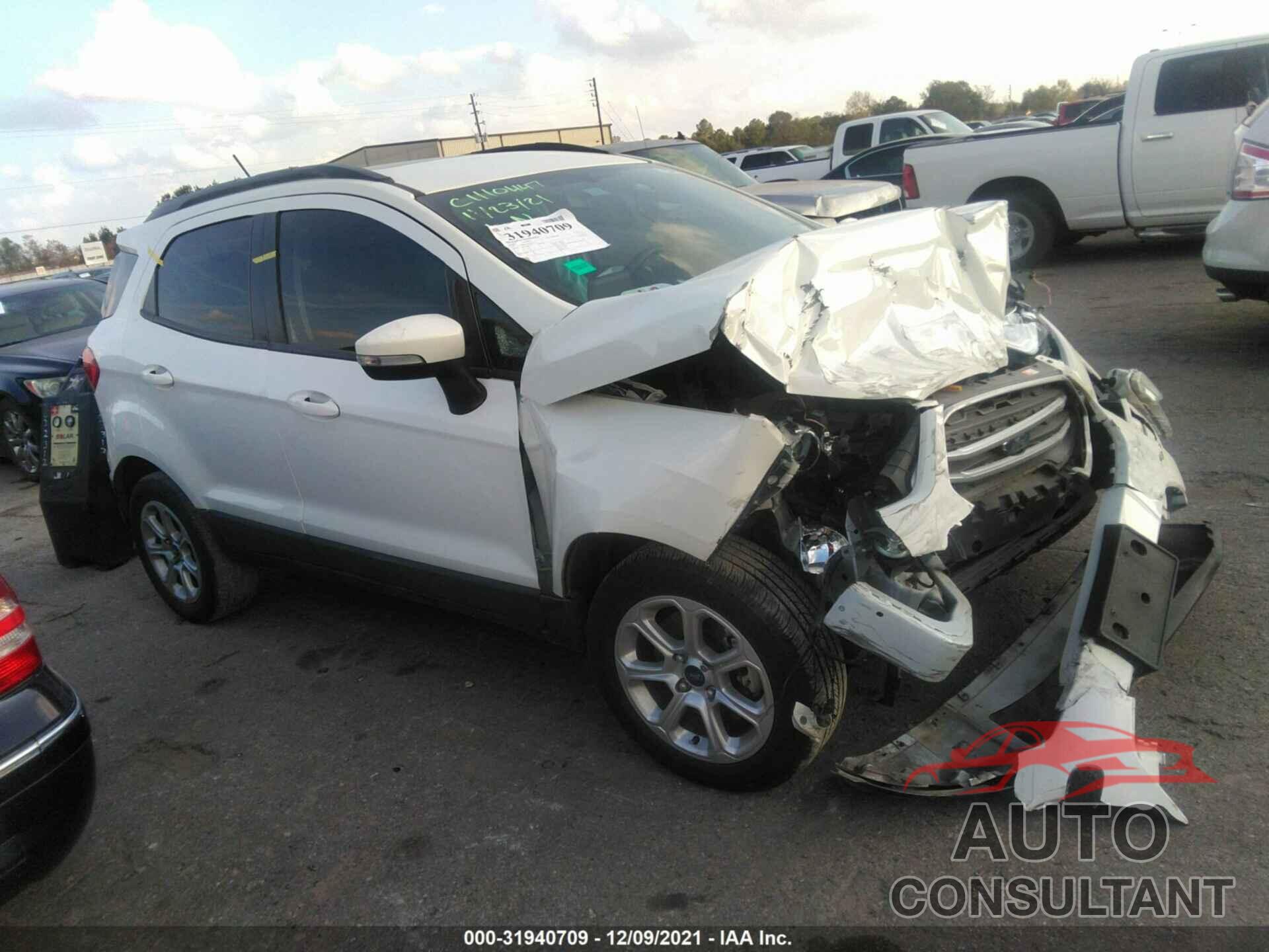 FORD ECOSPORT 2020 - MAJ3S2GE1LC341372