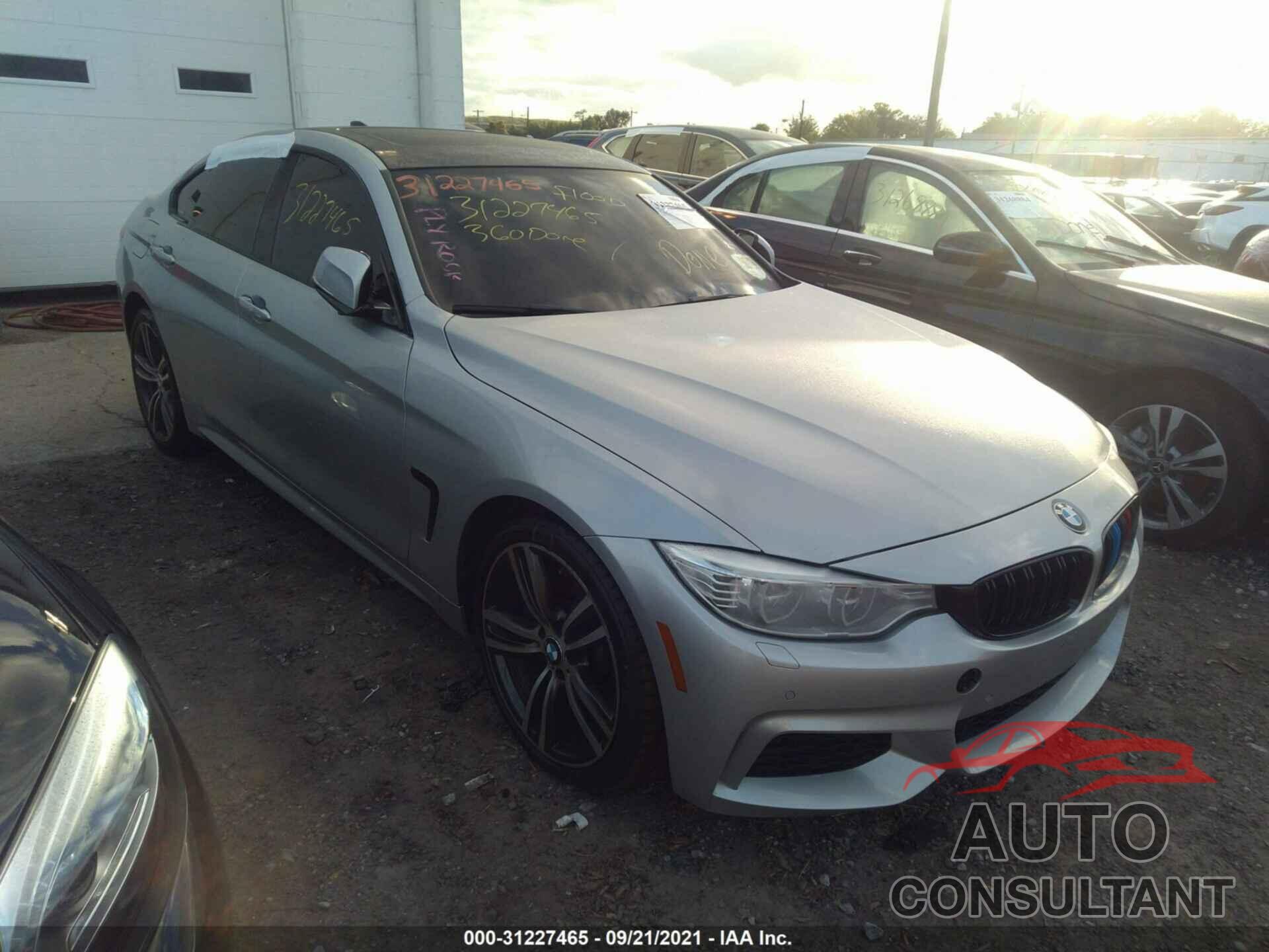 BMW 4 SERIES 2016 - WBA4B3C59GG528607