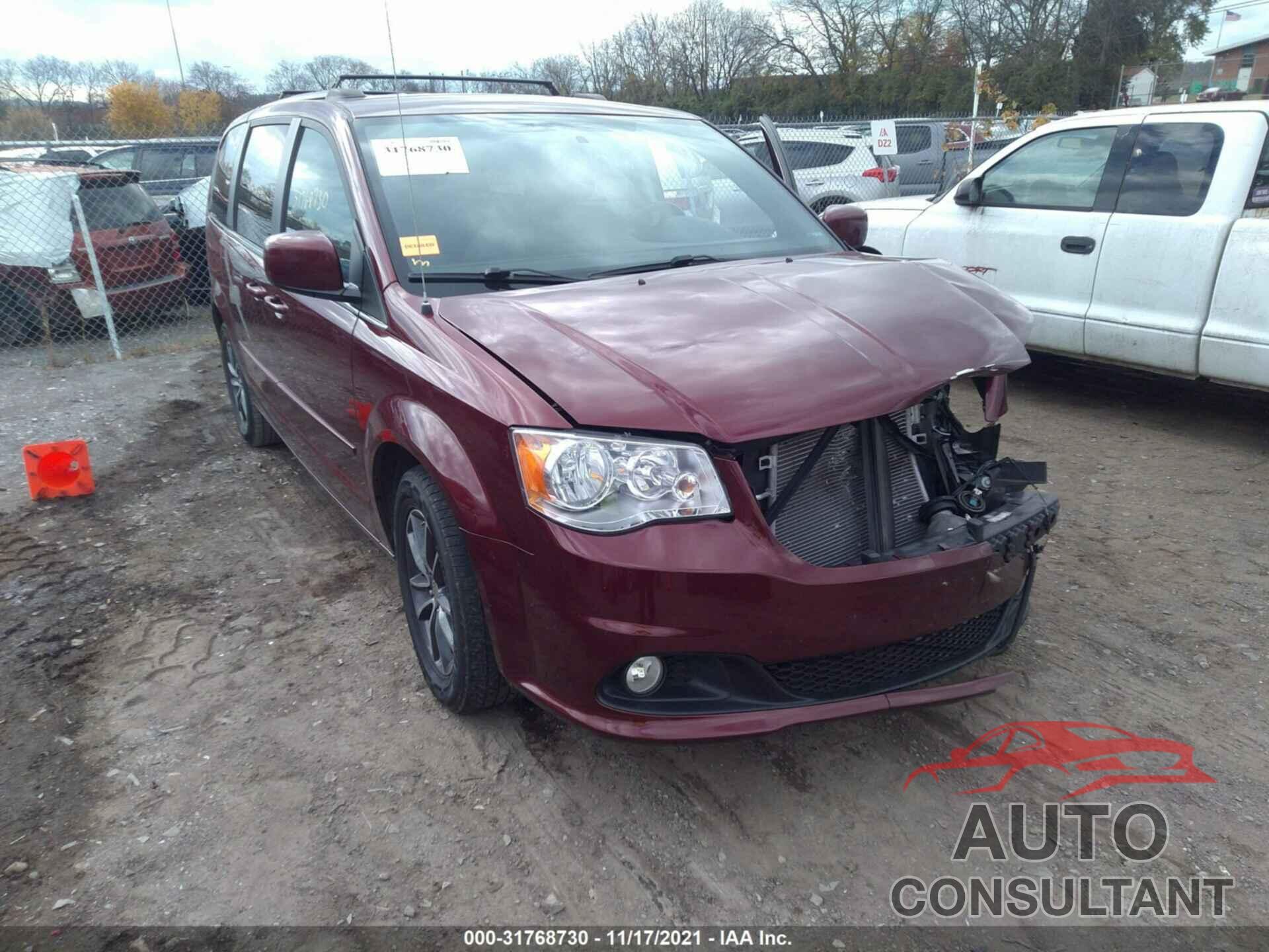 DODGE GRAND CARAVAN 2017 - 2C4RDGCGXHR649187