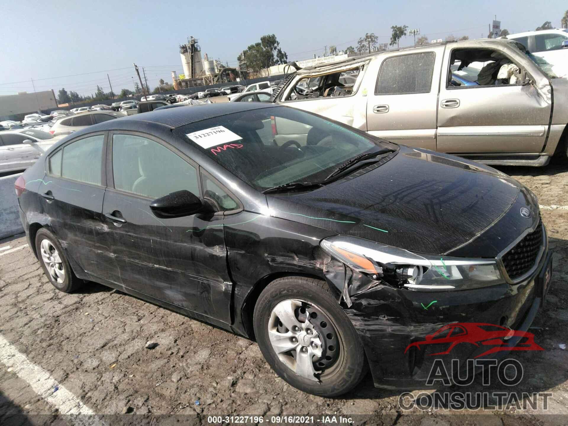 KIA FORTE 2017 - 3KPFL4A70HE077474
