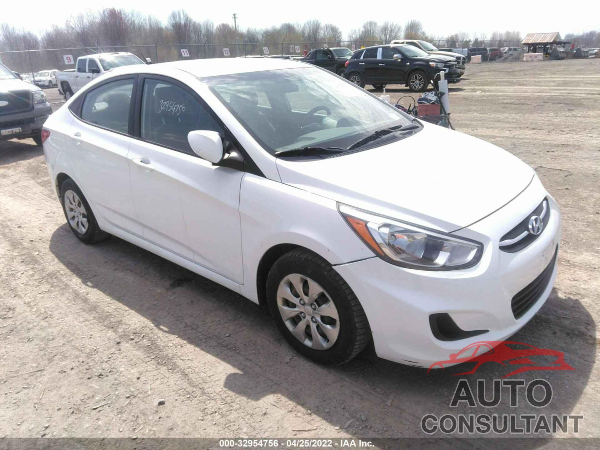 HYUNDAI ACCENT 2017 - KMHCT4AE7HU289187