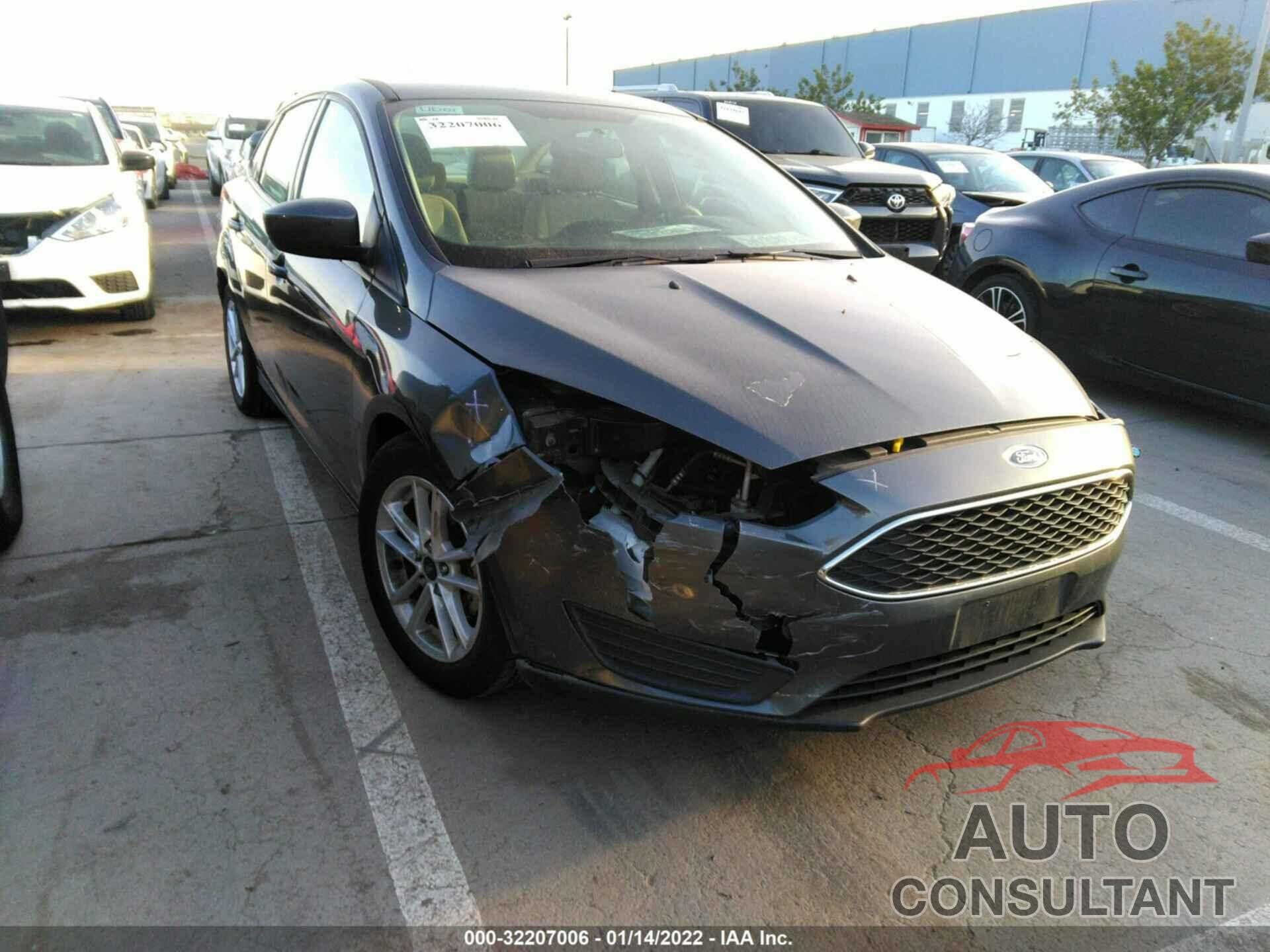 FORD FOCUS 2018 - 1FADP3F26JL280598