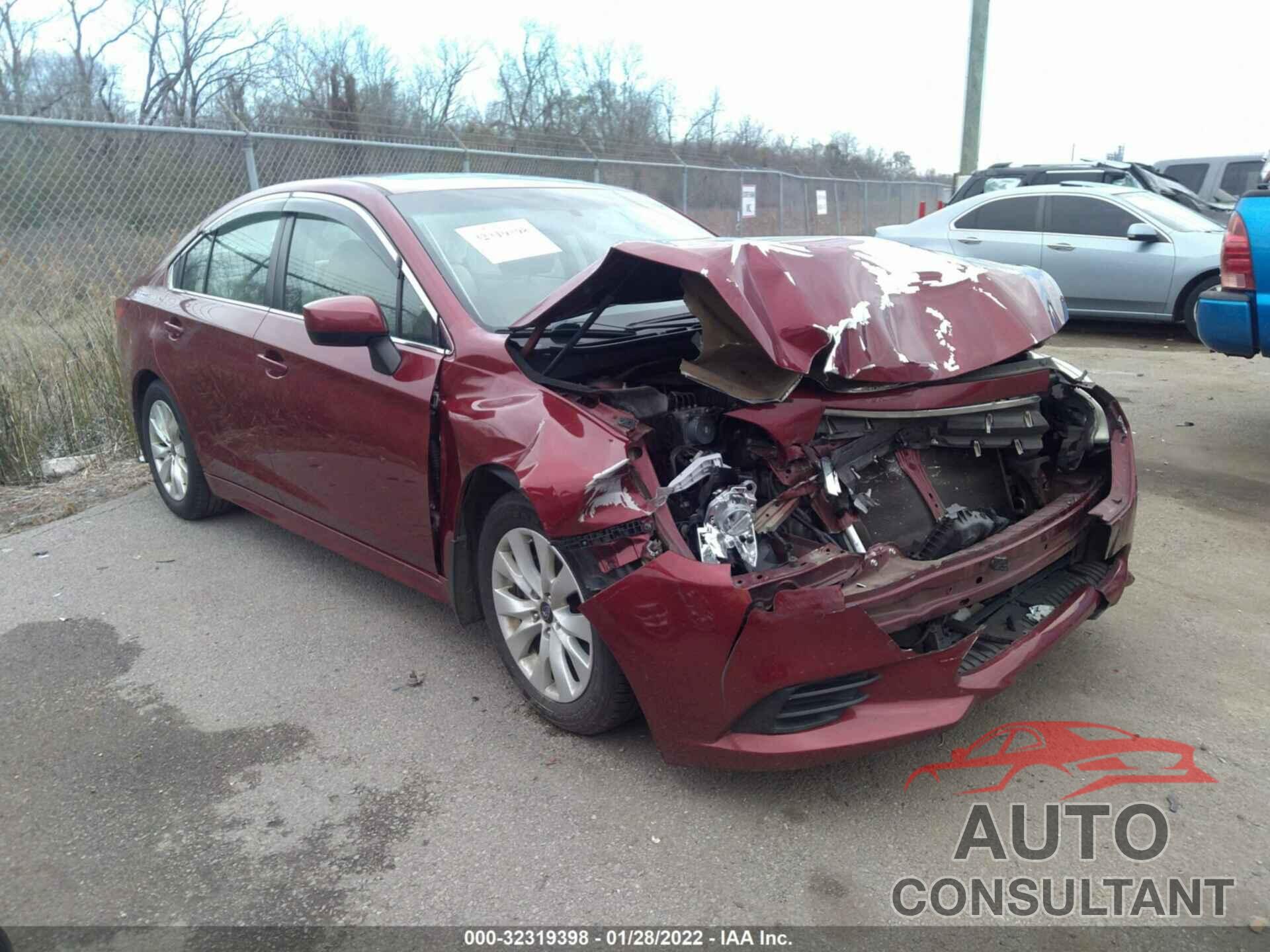 SUBARU LEGACY 2017 - 4S3BNAD6XH3046444
