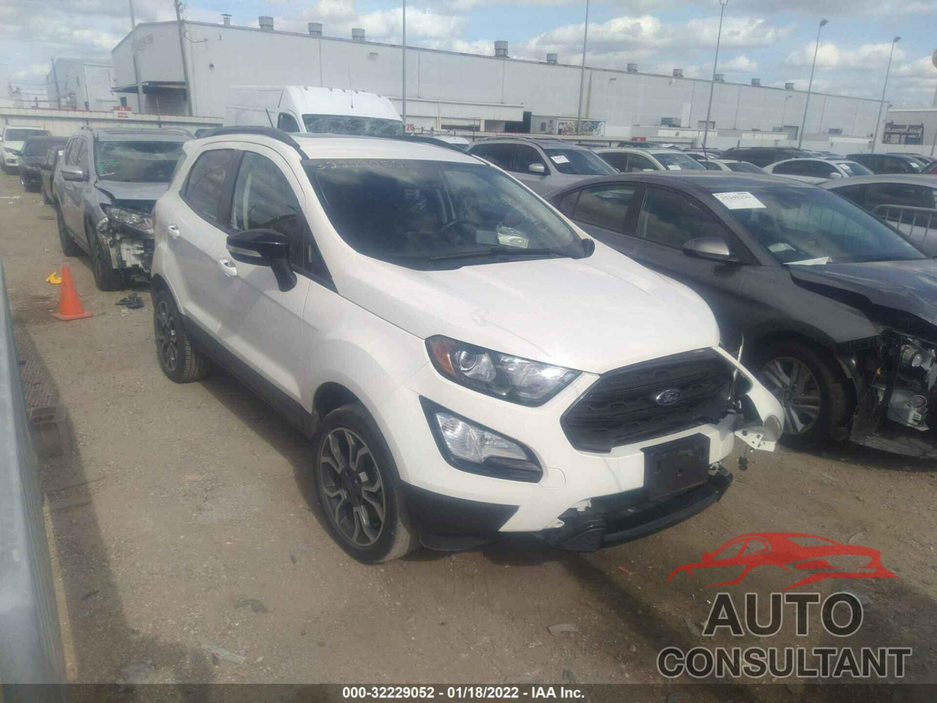 FORD ECOSPORT 2020 - MAJ6S3JL4LC352876