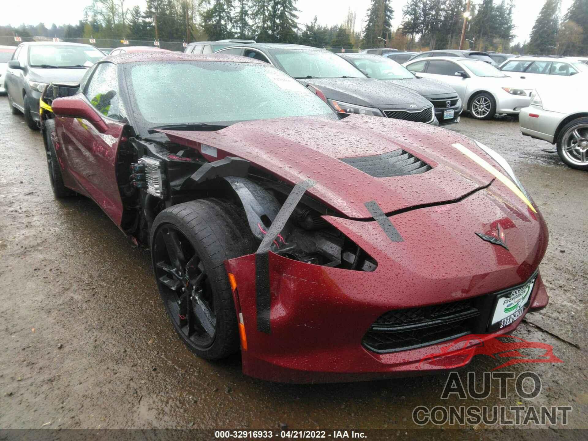 CHEVROLET CORVETTE 2018 - 1G1YA2D72J5106403