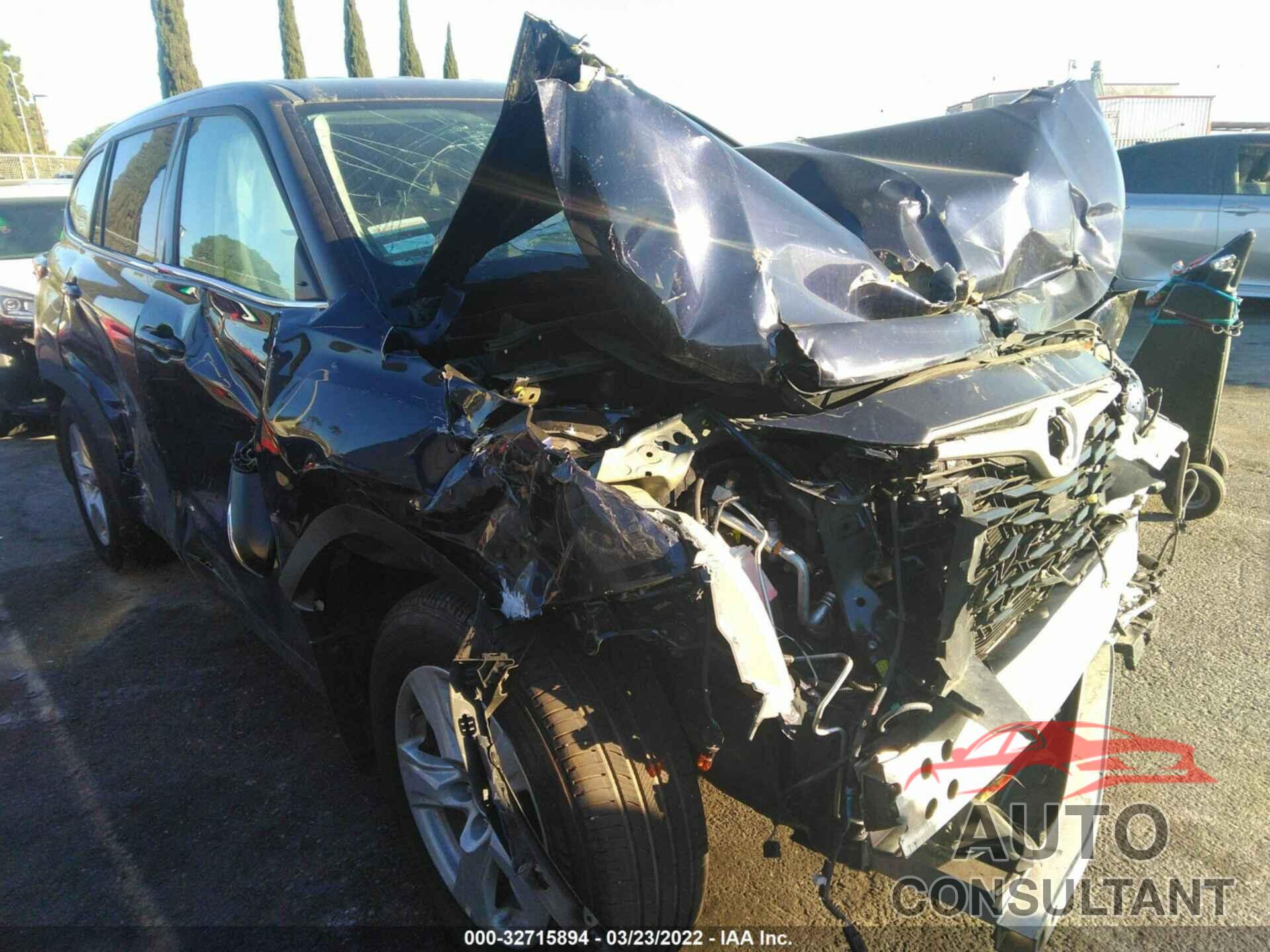 TOYOTA HIGHLANDER 2020 - 5TDCZRAH0LS506358