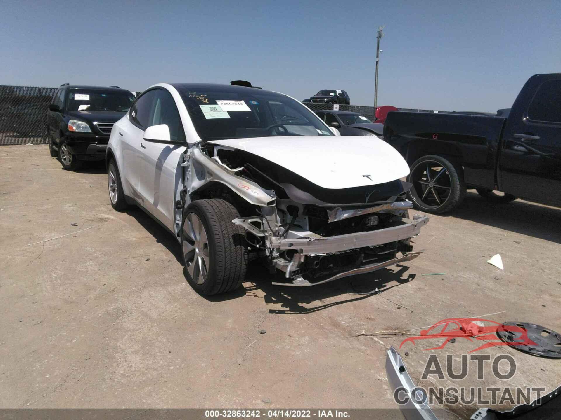 TESLA MODEL Y 2020 - 5YJYGDEE7LF026367
