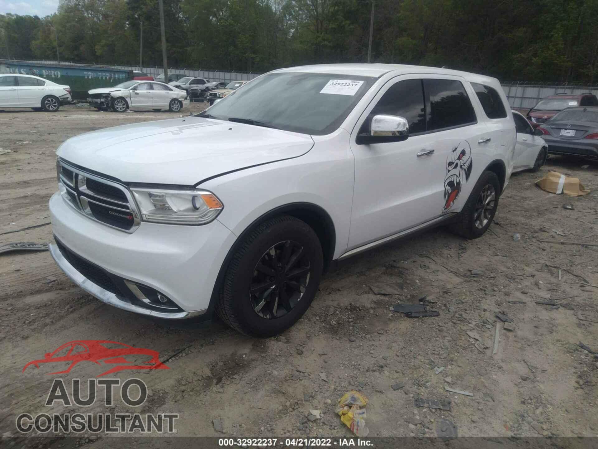 DODGE DURANGO 2017 - 1C4RDHAG0HC917598
