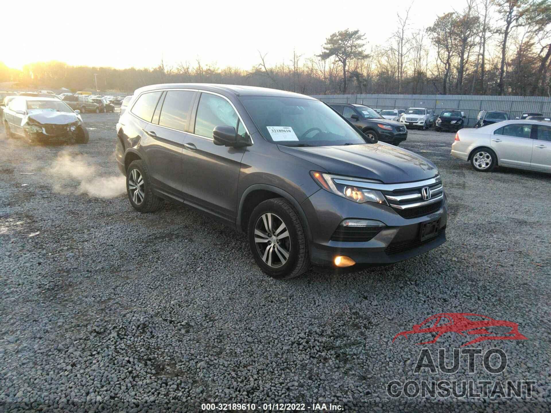 HONDA PILOT 2016 - 5FNYF6H55GB097311