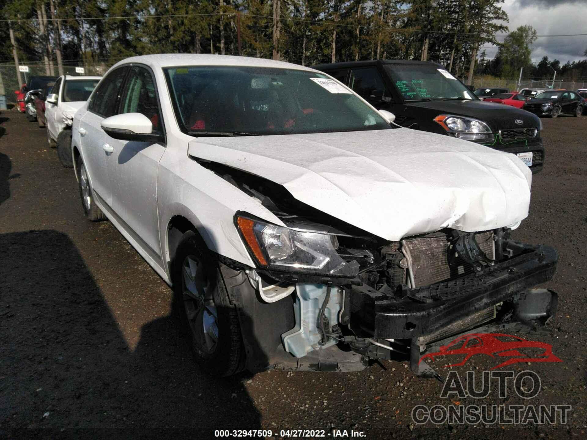 VOLKSWAGEN PASSAT 2016 - 1VWAT7A34GC052136