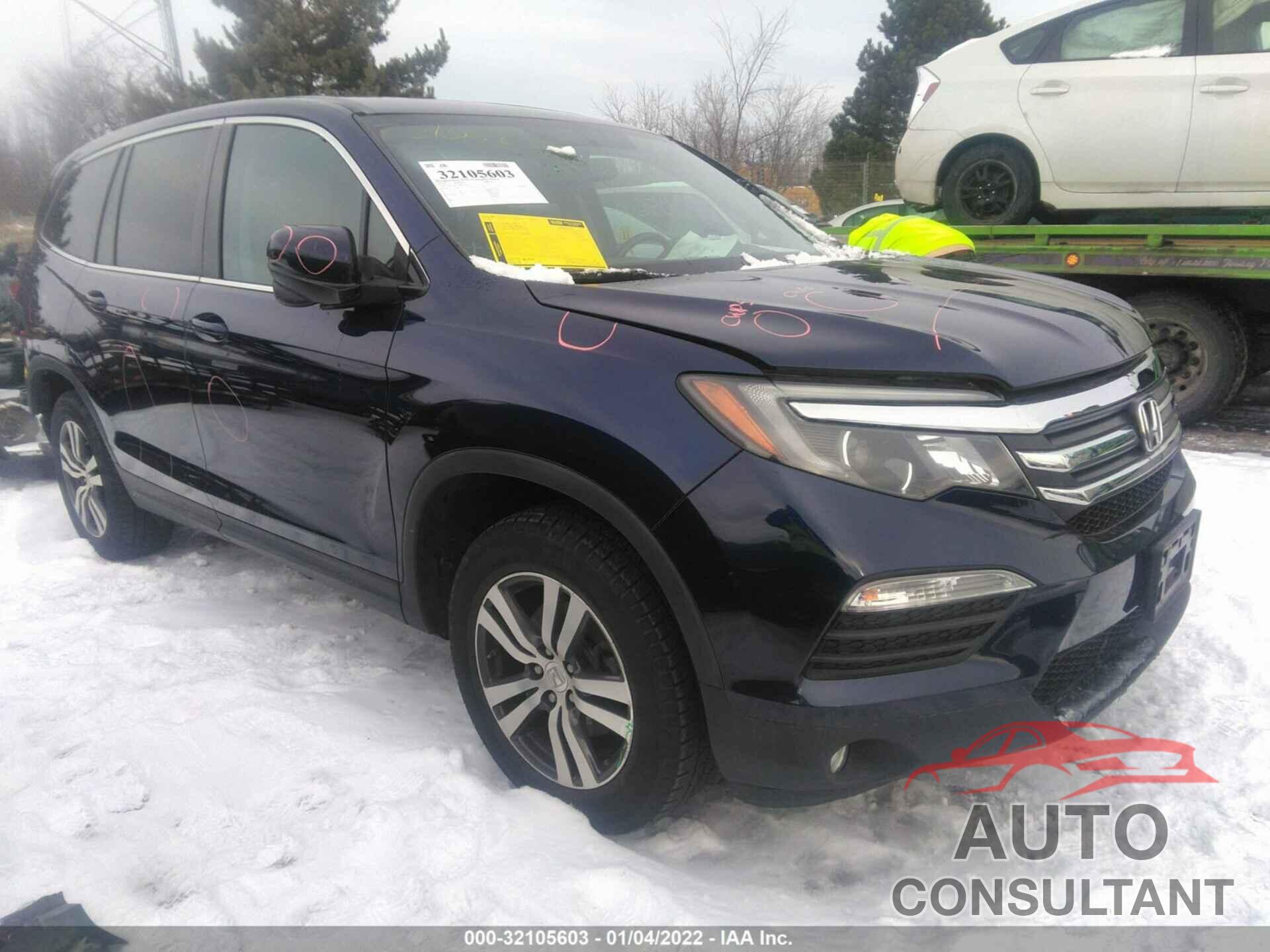 HONDA PILOT 2016 - 5FNYF6H73GB064194