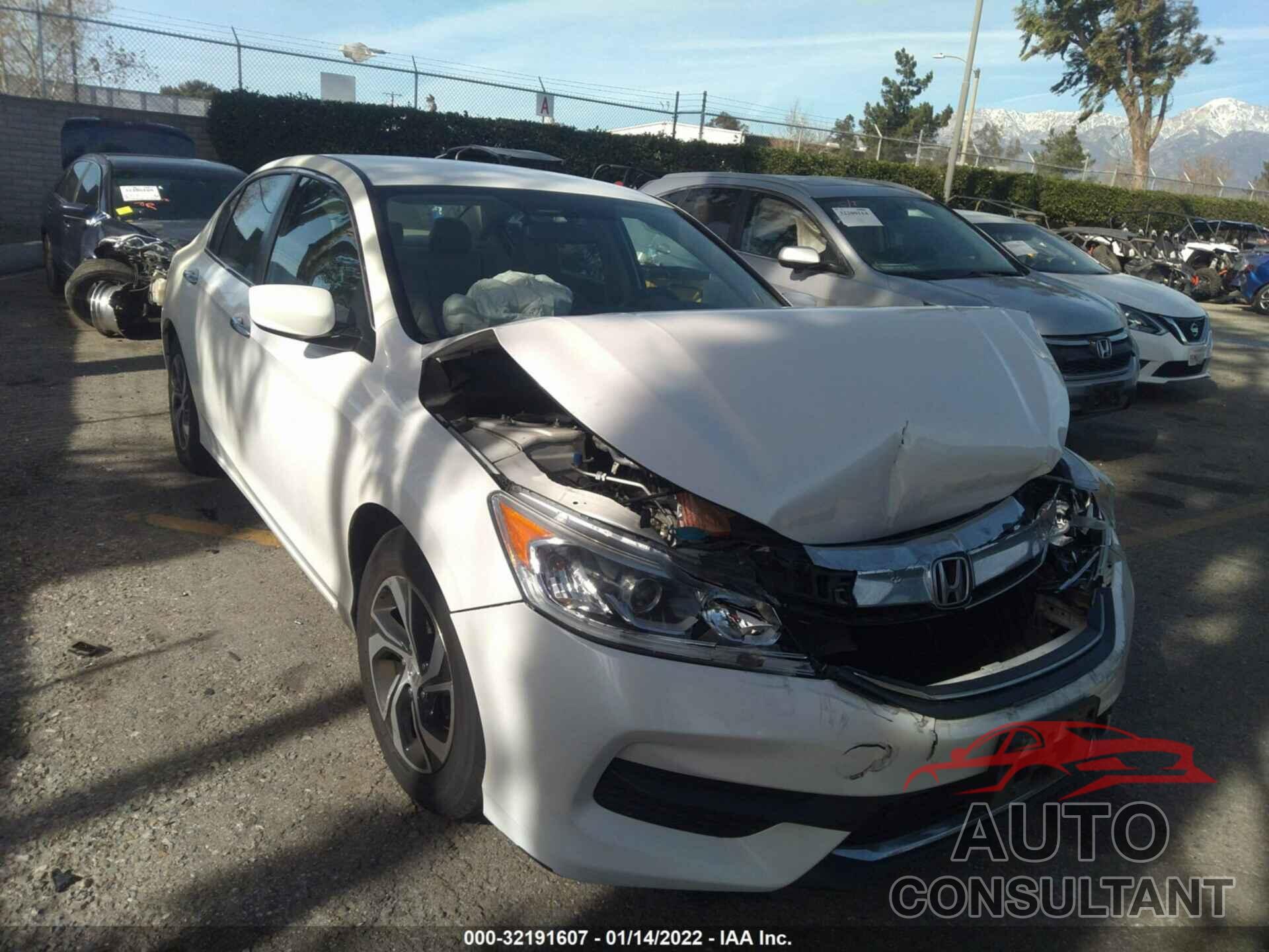 HONDA ACCORD SEDAN 2016 - 1HGCR2F30GA141849