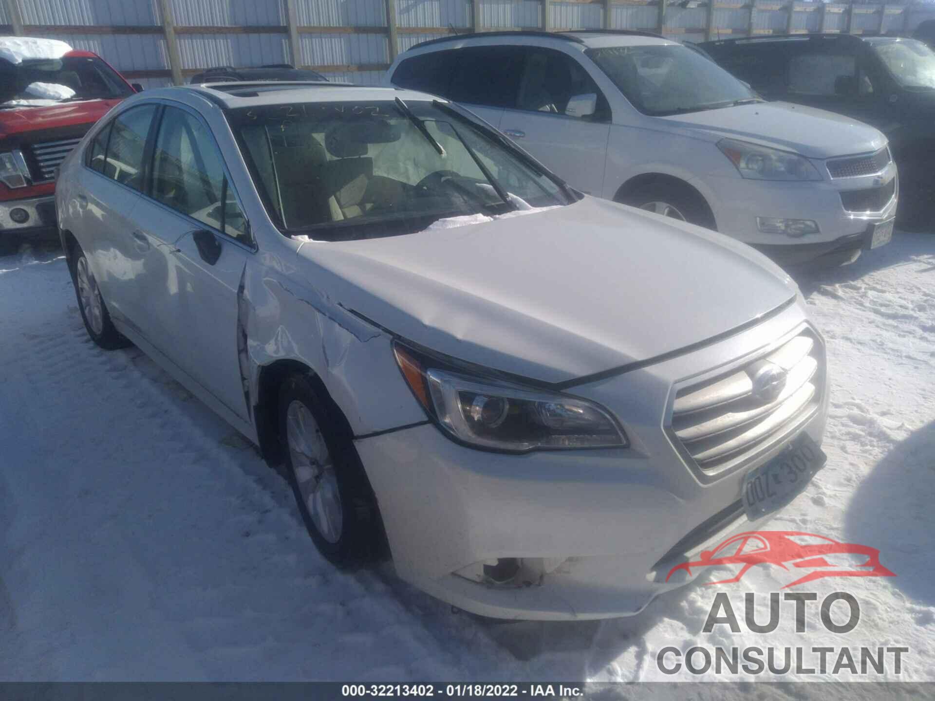 SUBARU LEGACY 2016 - 4S3BNAE60G3062486