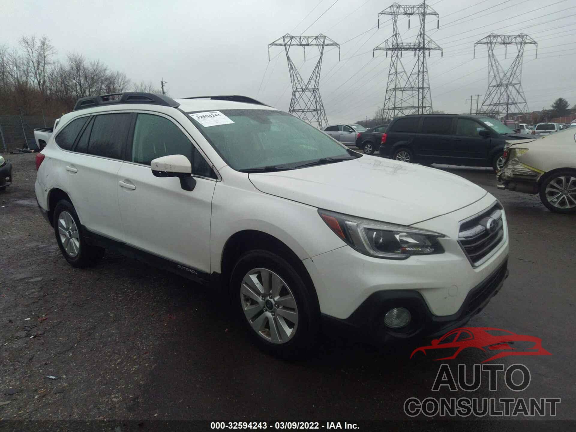 SUBARU OUTBACK 2019 - 4S4BSAFC9K3247301