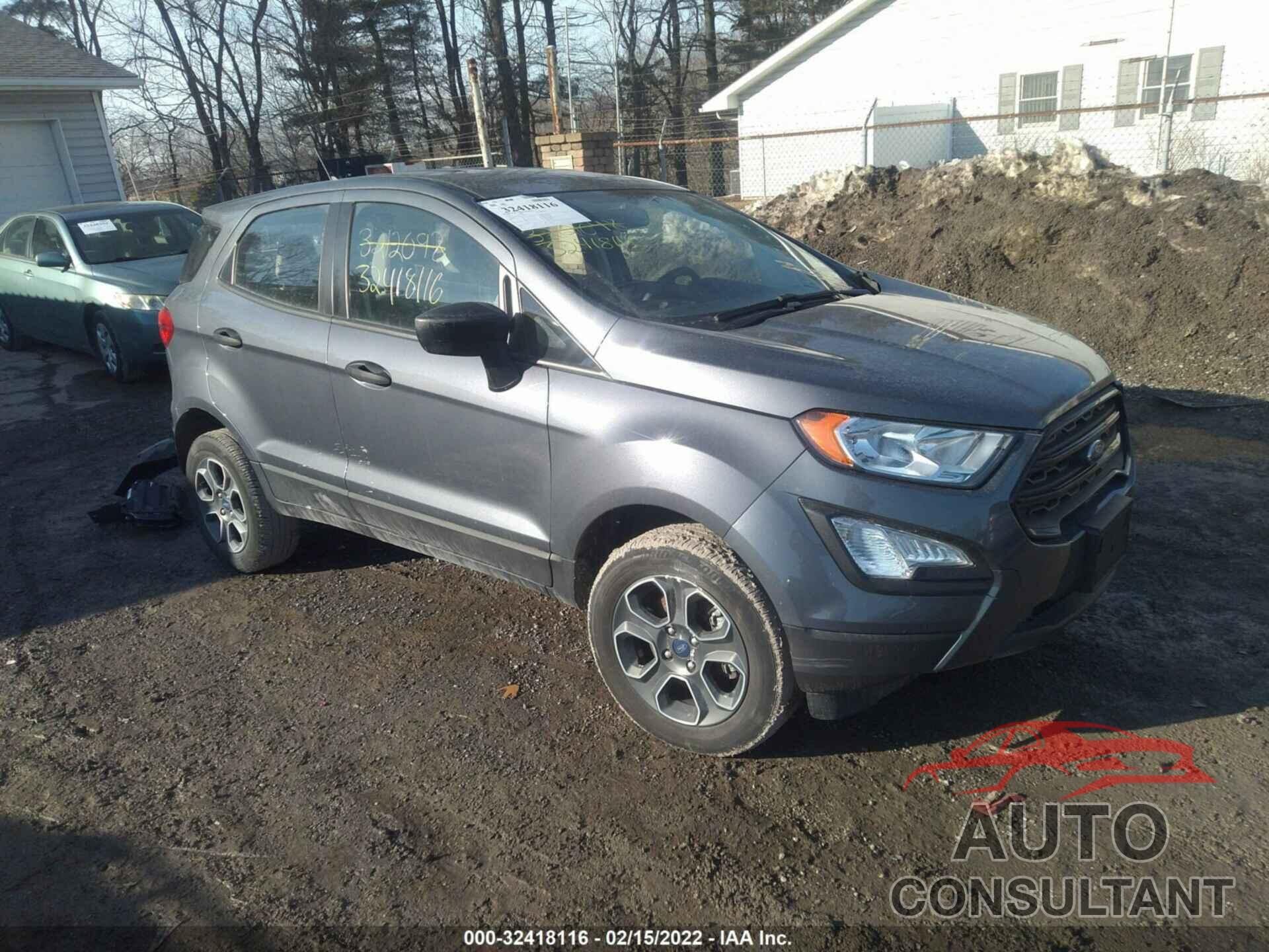 FORD ECOSPORT 2020 - MAJ6S3FL6LC313327