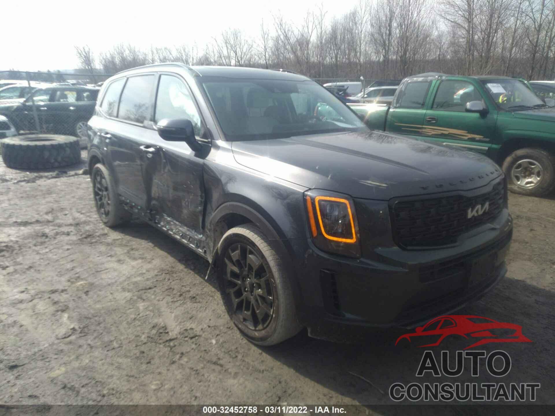 KIA TELLURIDE 2022 - 5XYP3DHC0NG229002