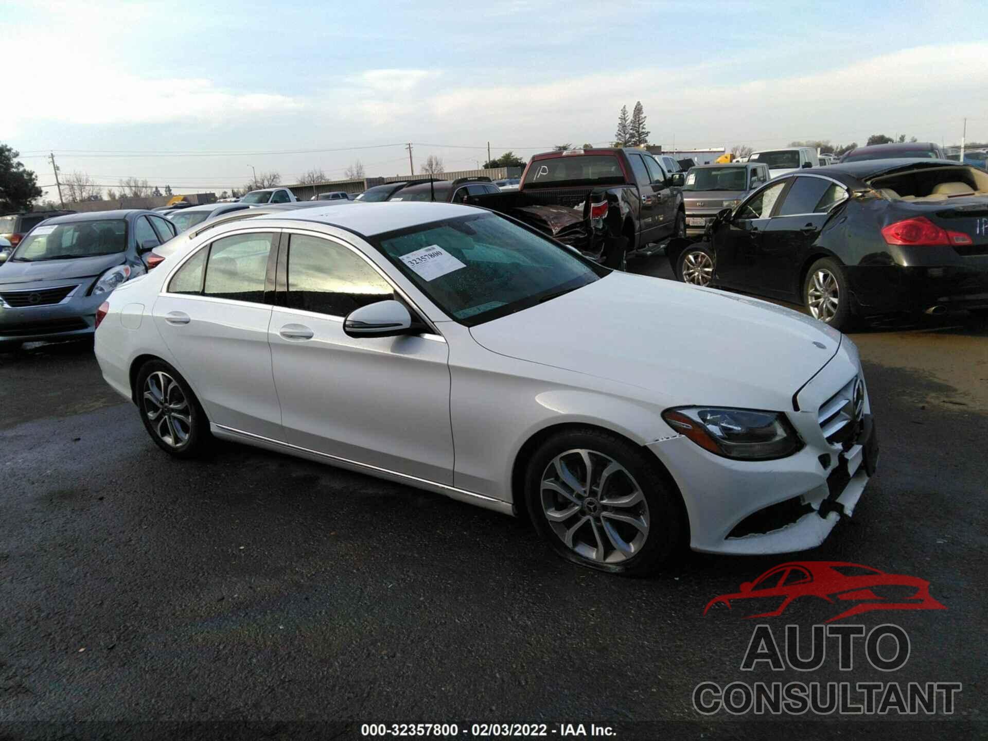 MERCEDES-BENZ C-CLASS 2017 - 55SWF4JB2HU218890