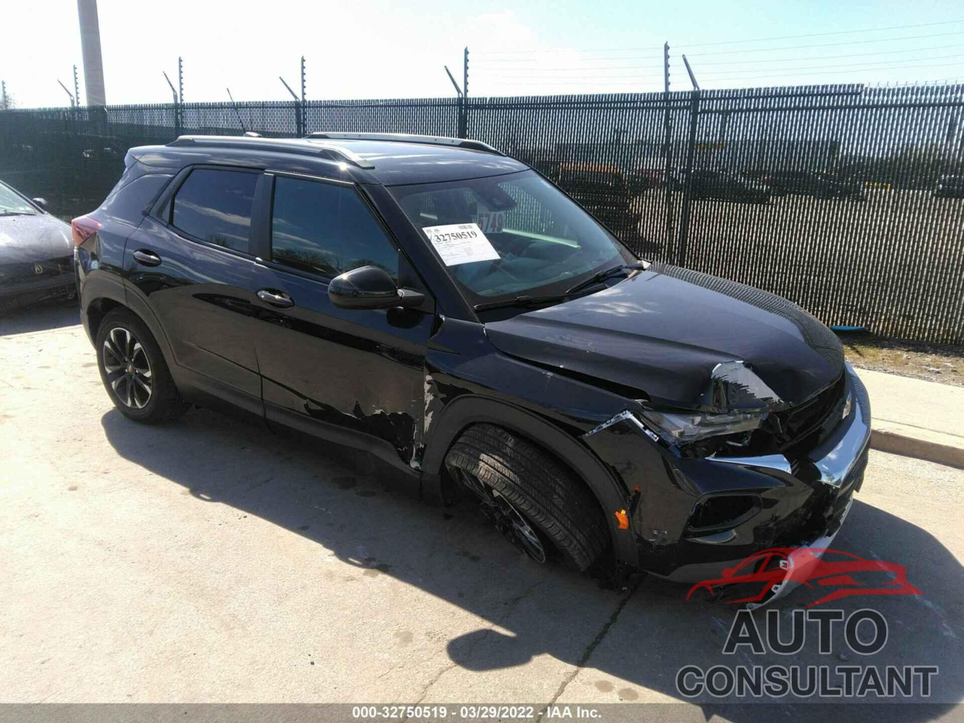 CHEVROLET TRAILBLAZER 2022 - KL79MRSL2NB044789