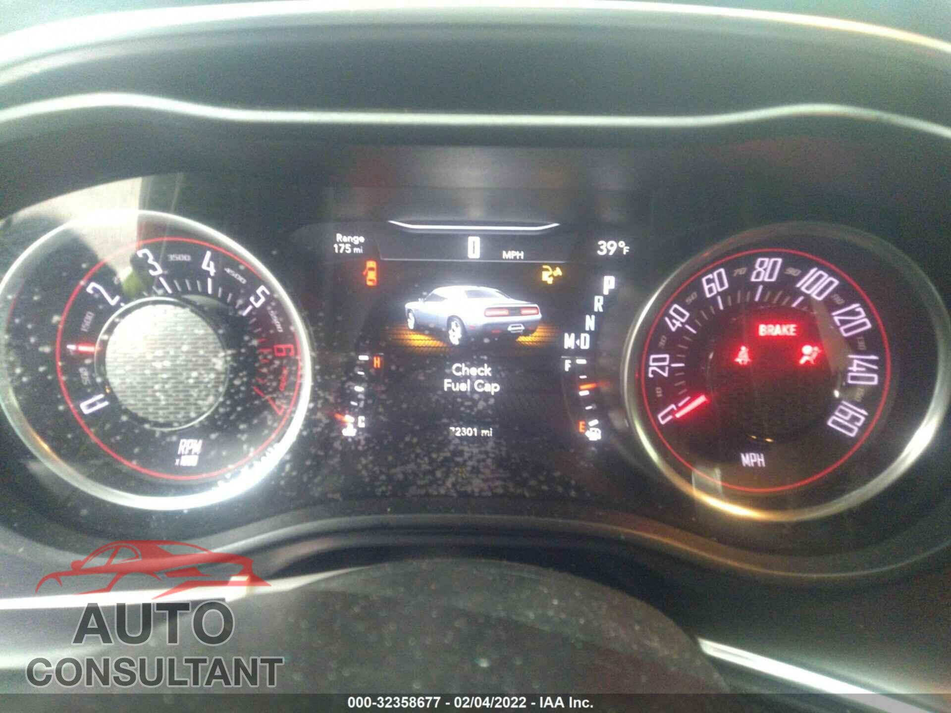 DODGE CHALLENGER 2016 - 2C3CDZBT5GH232584