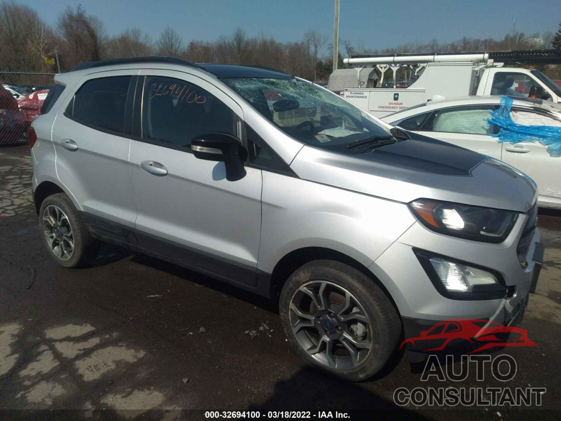 FORD ECOSPORT 2019 - MAJ6S3JL8KC252729