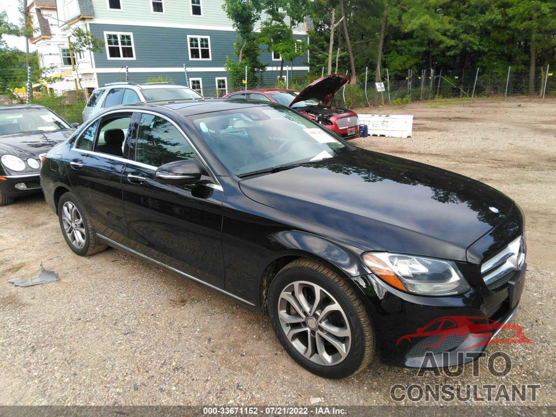 MERCEDES-BENZ C-CLASS 2017 - 55SWF4KB0HU190358