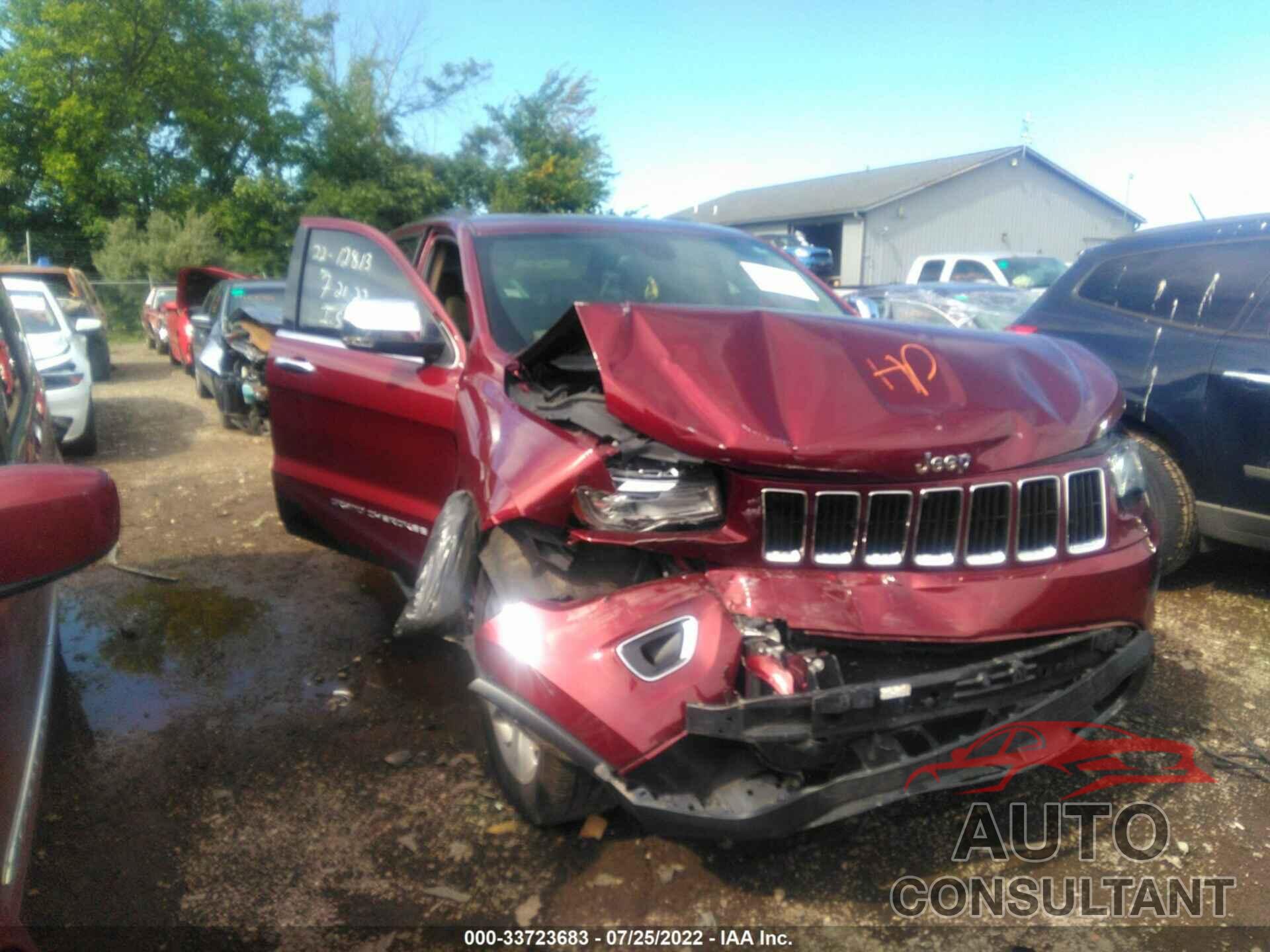JEEP GRAND CHEROKEE 2016 - 1C4RJFBG1GC494444