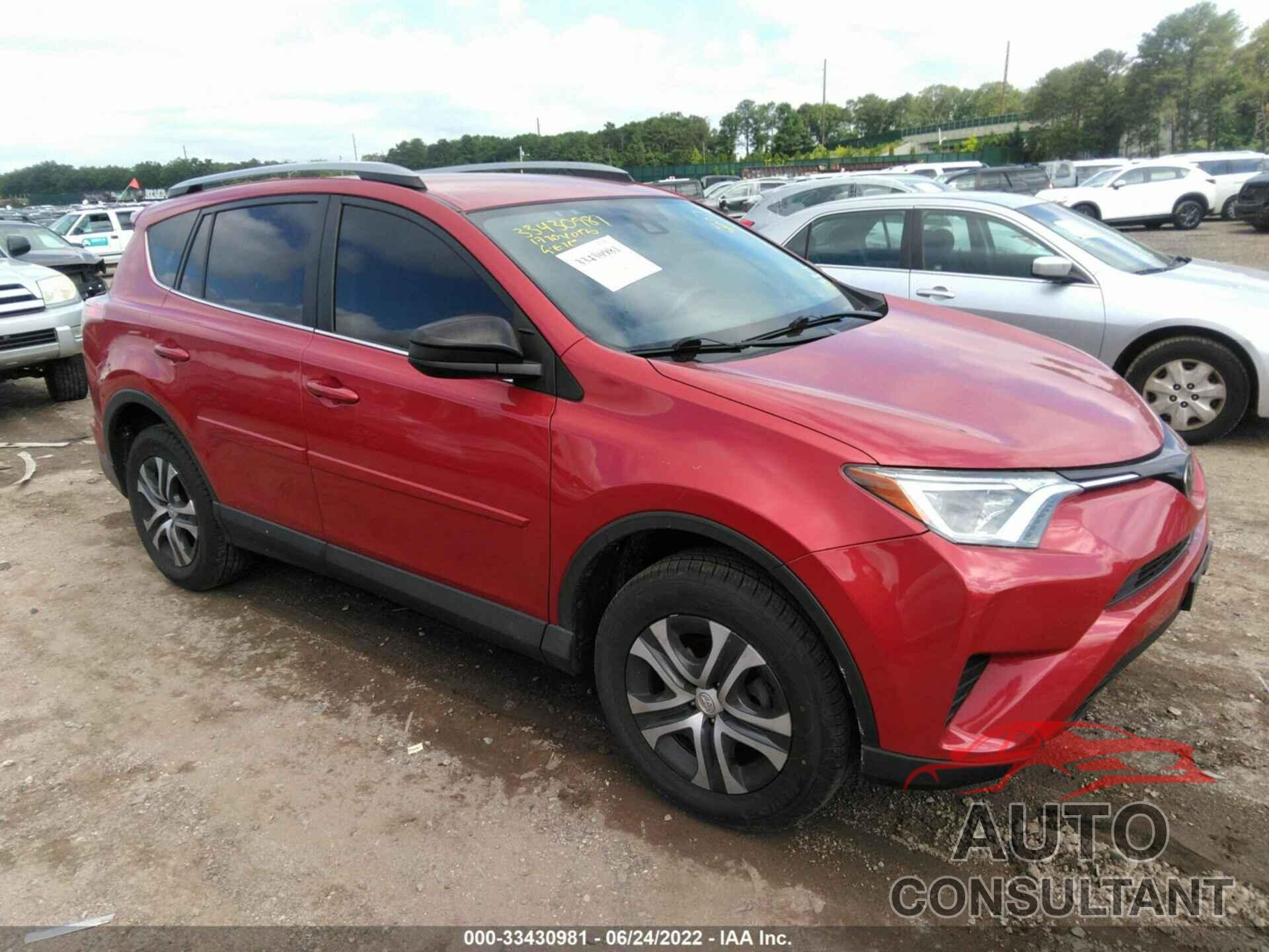 TOYOTA RAV4 2017 - JTMBFREV9HJ139338