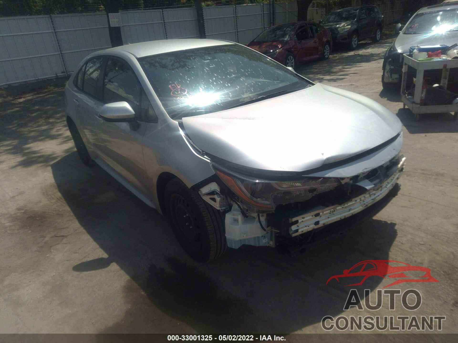 TOYOTA COROLLA 2020 - JTDEPRAEXLJ026202