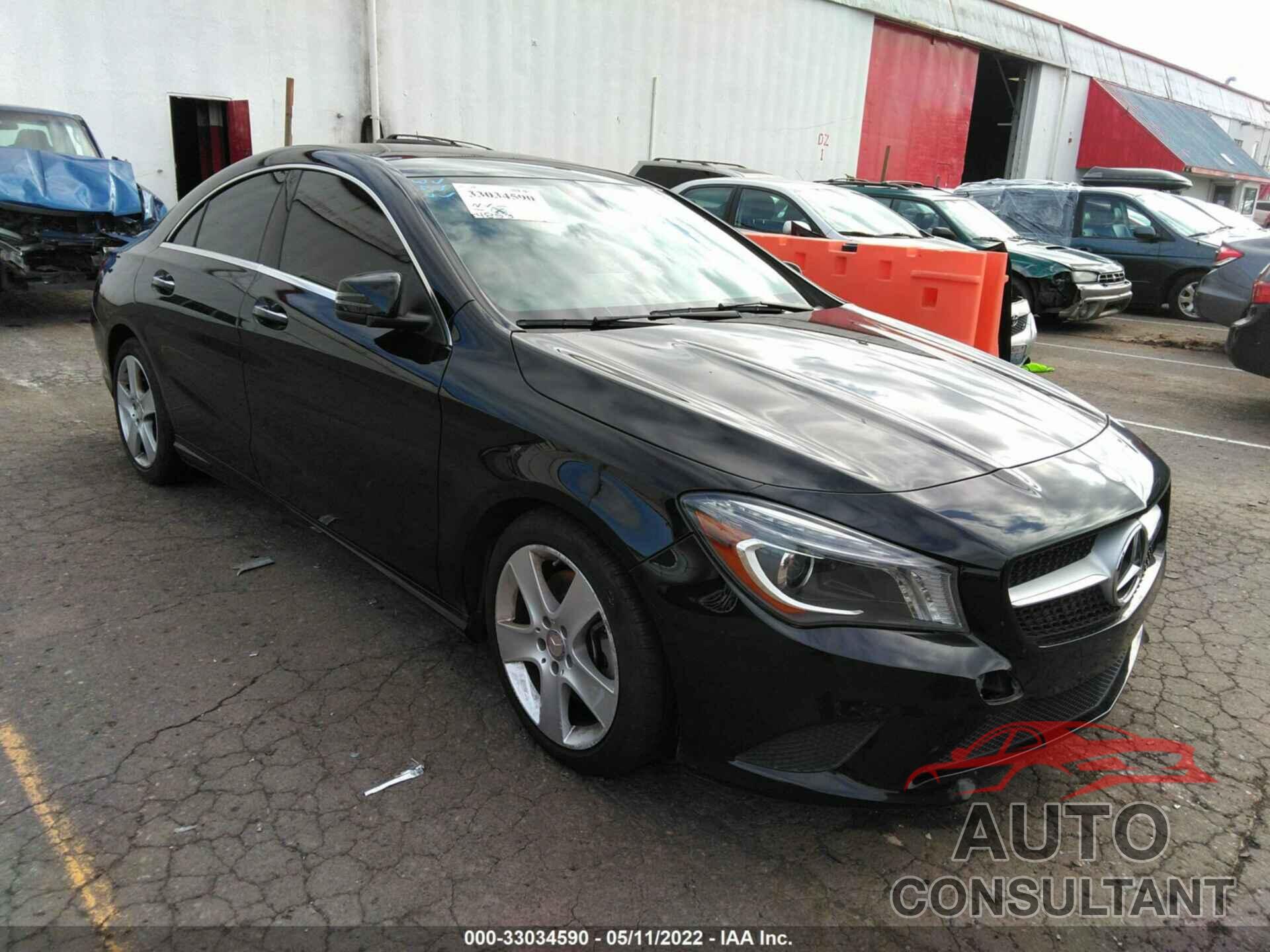 MERCEDES-BENZ CLA 2016 - WDDSJ4EB4GN289653