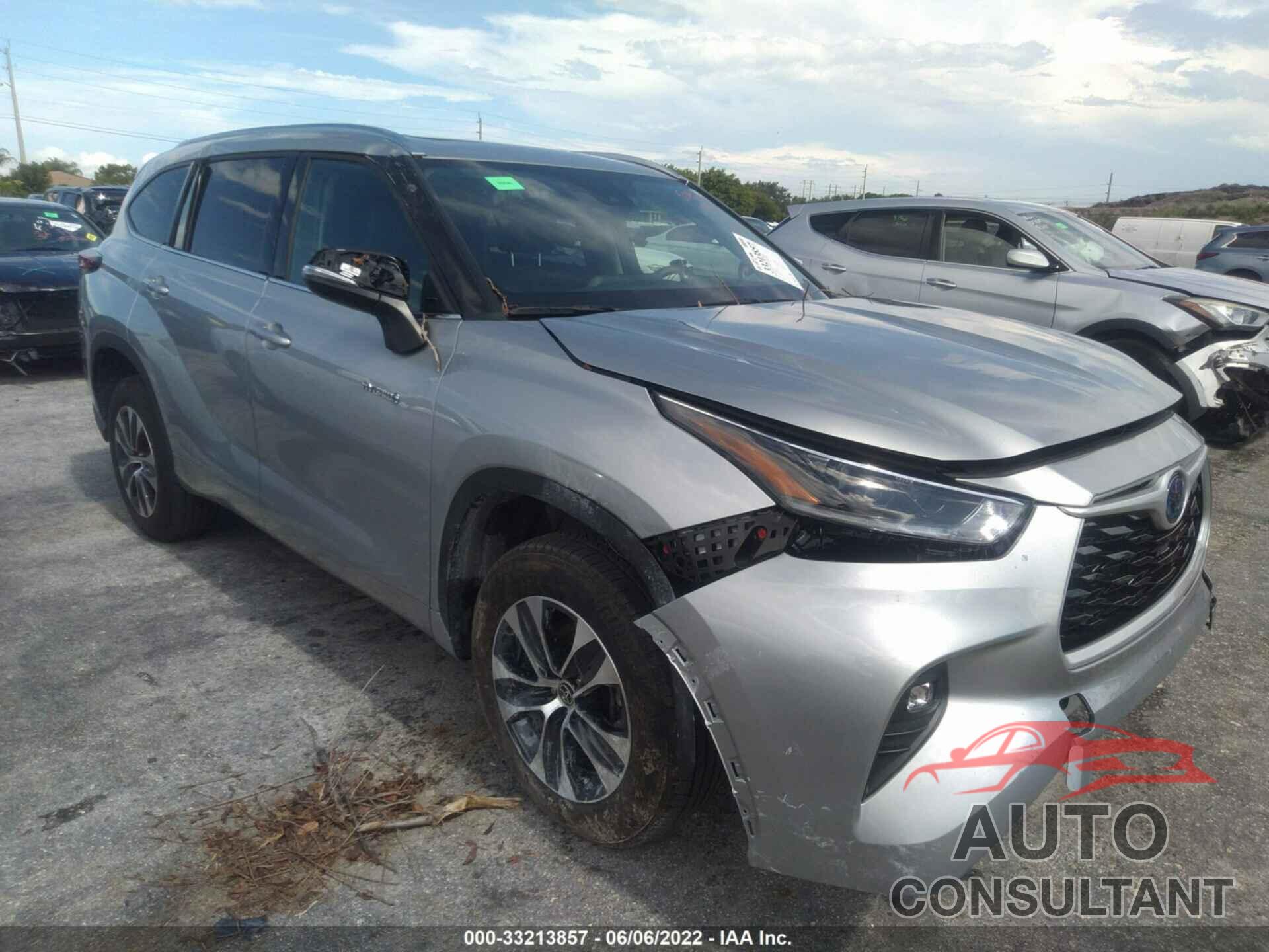 TOYOTA HIGHLANDER 2021 - 5TDGARAH7MS508795