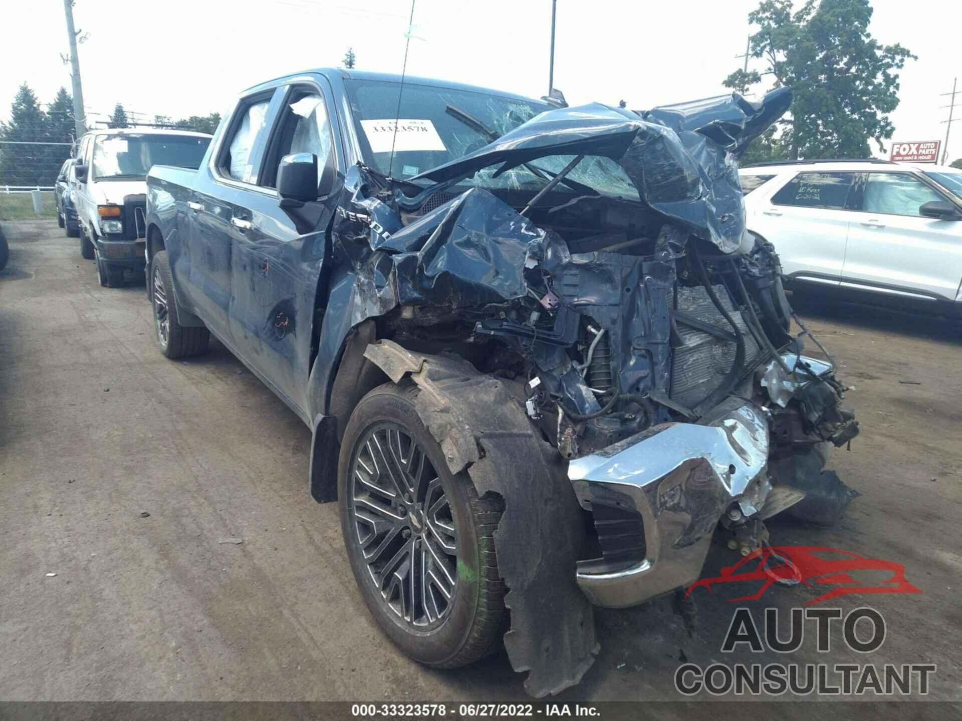 CHEVROLET SILVERADO 1500 2019 - 1GCUYGEL9KZ286547