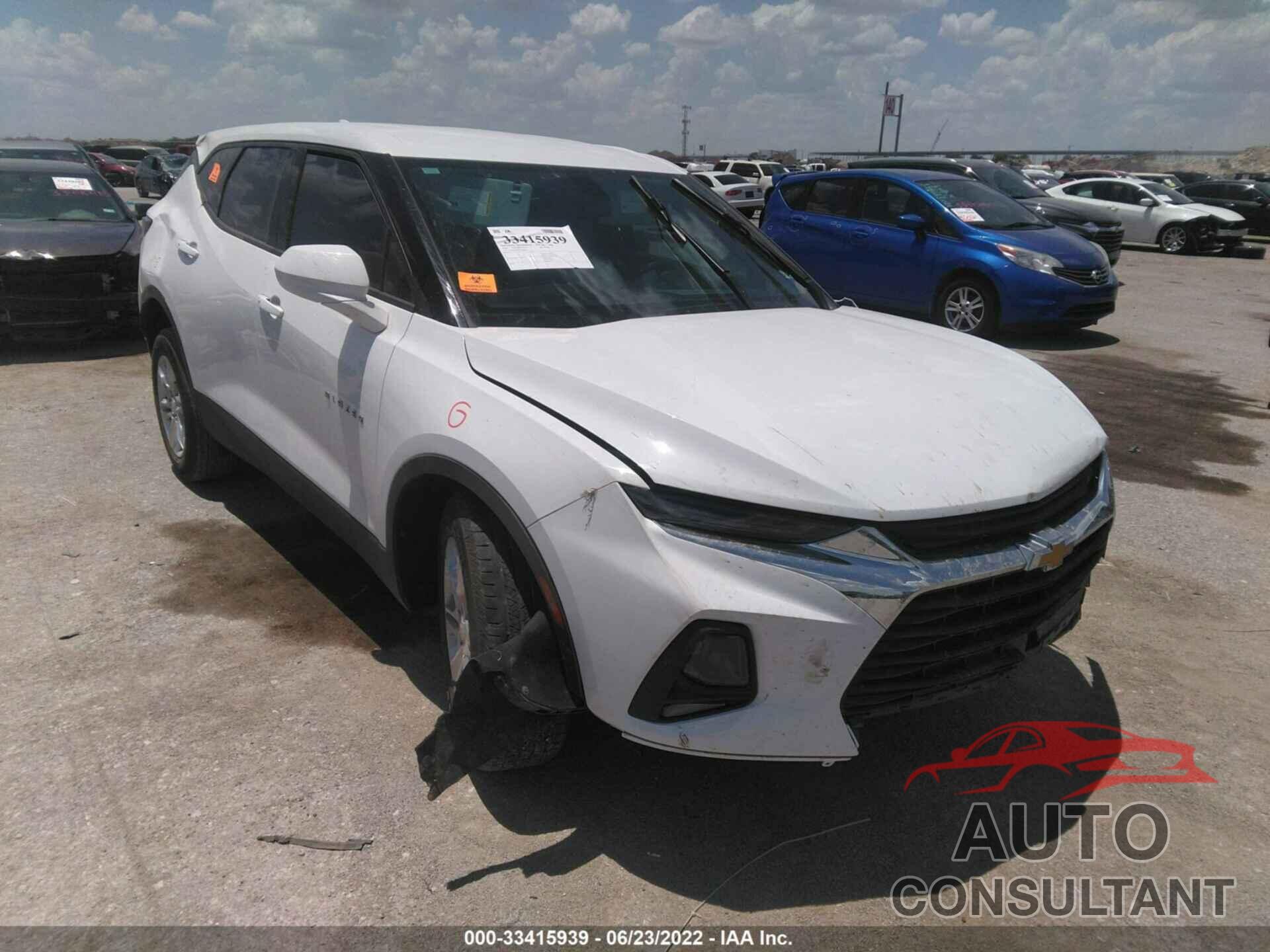 CHEVROLET BLAZER 2020 - 3GNKBBRA0LS680240