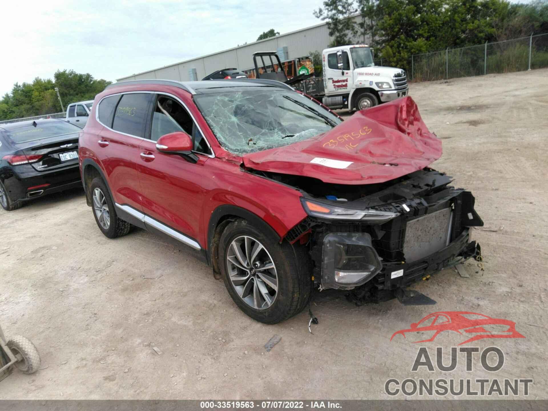 HYUNDAI SANTA FE 2020 - 5NMS3CAD5LH187176