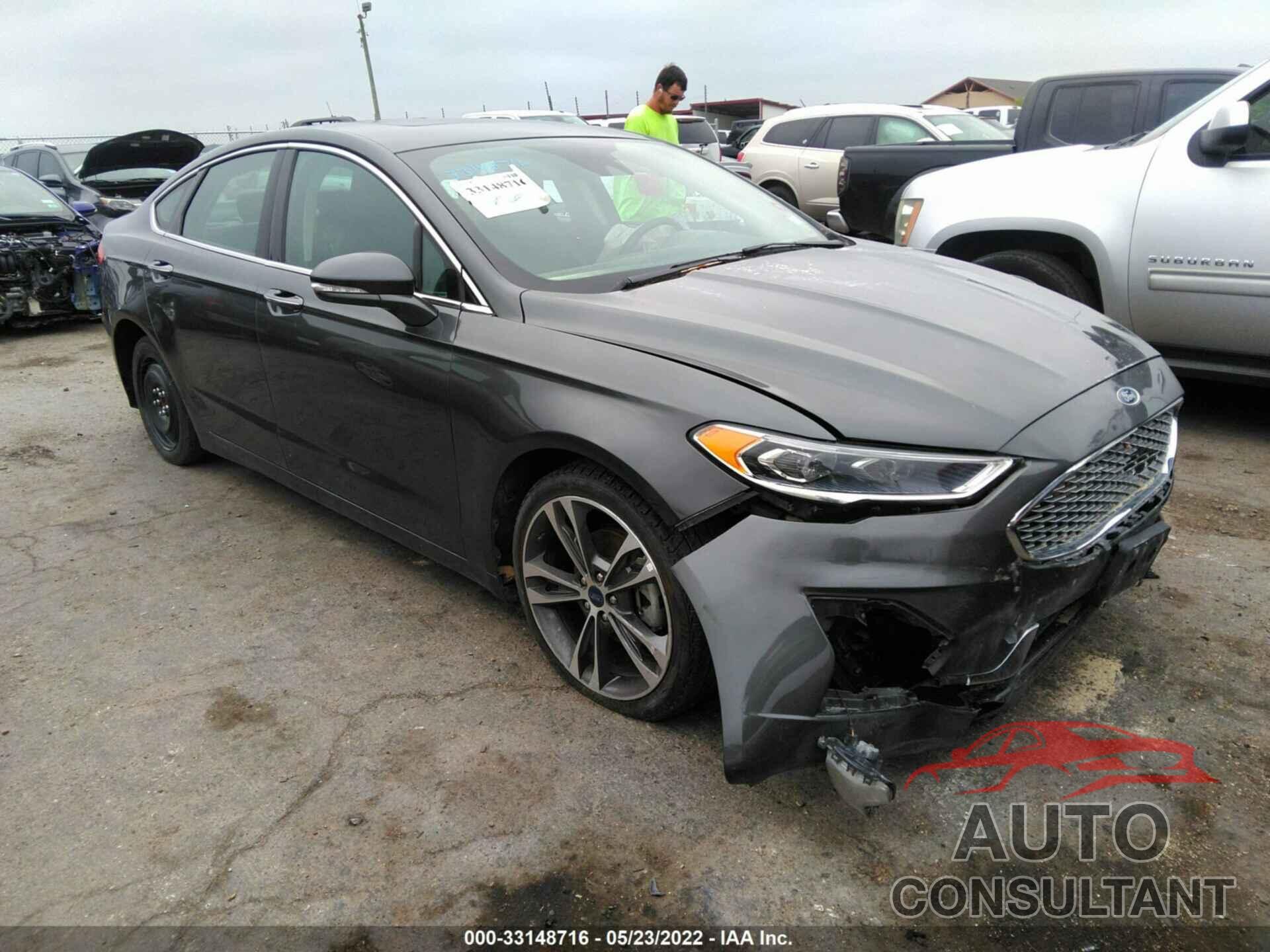 FORD FUSION 2019 - 3FA6P0K92KR270129